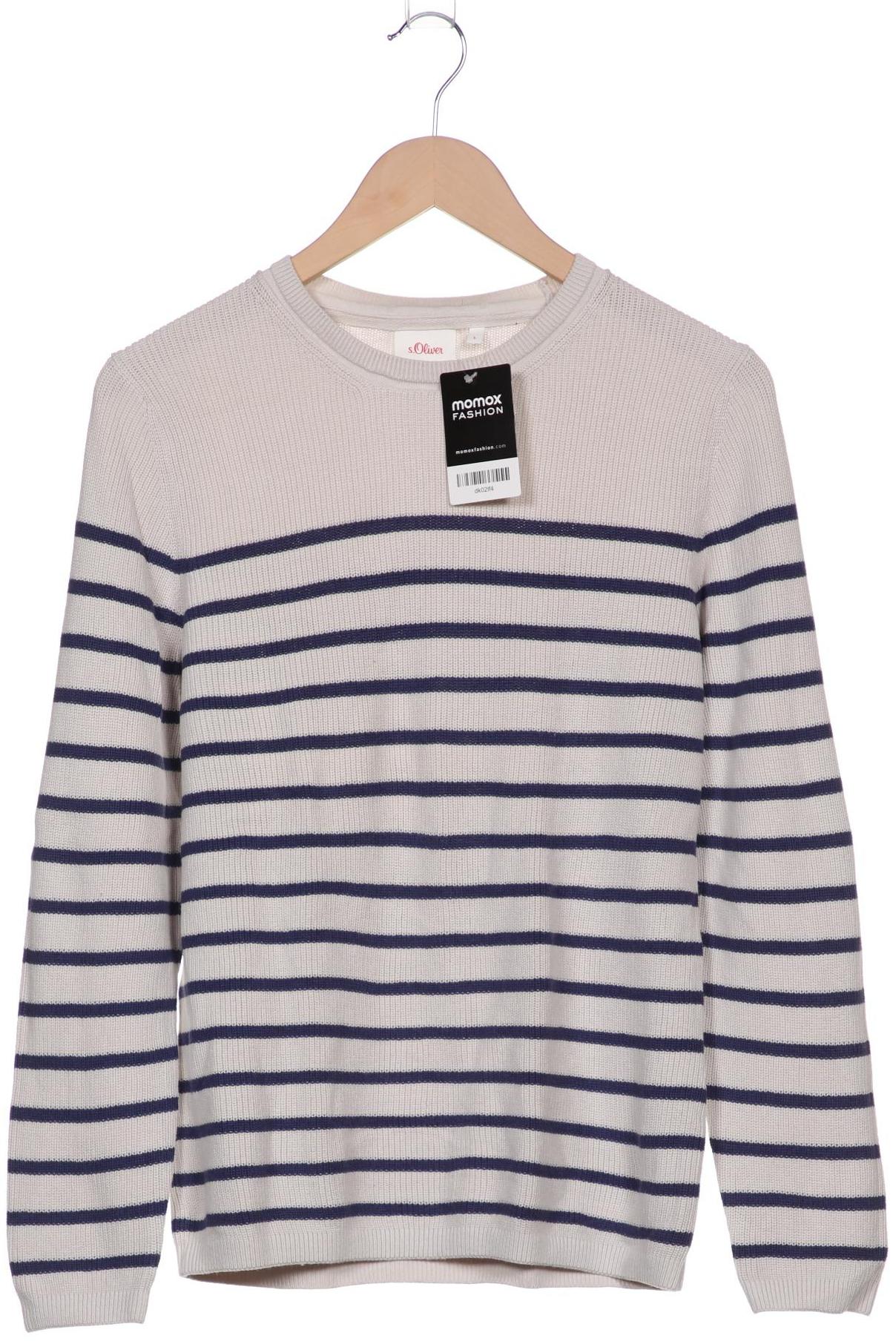 

s.Oliver Herren Pullover, cremeweiß