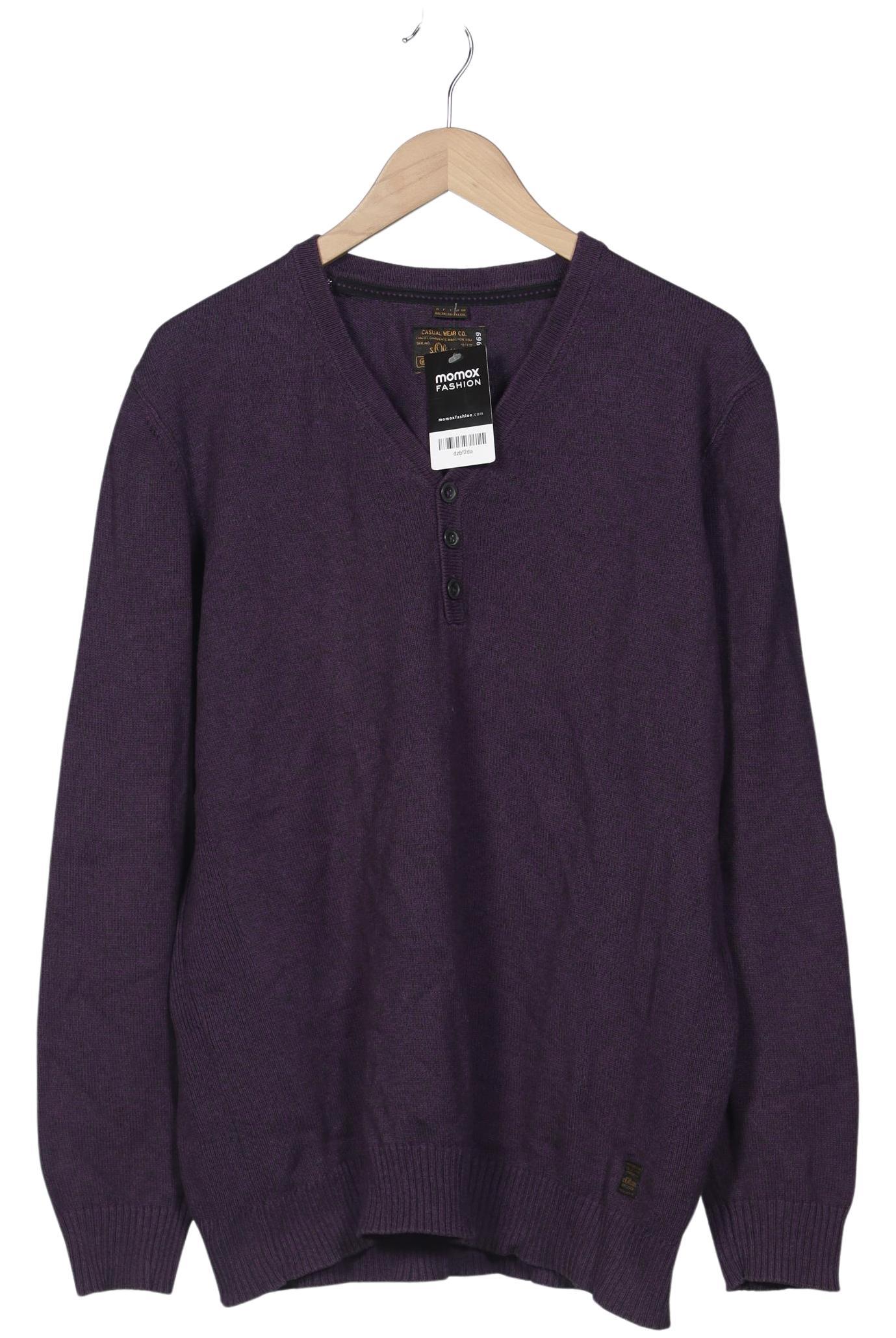 

s.Oliver Herren Pullover, flieder, Gr. 56