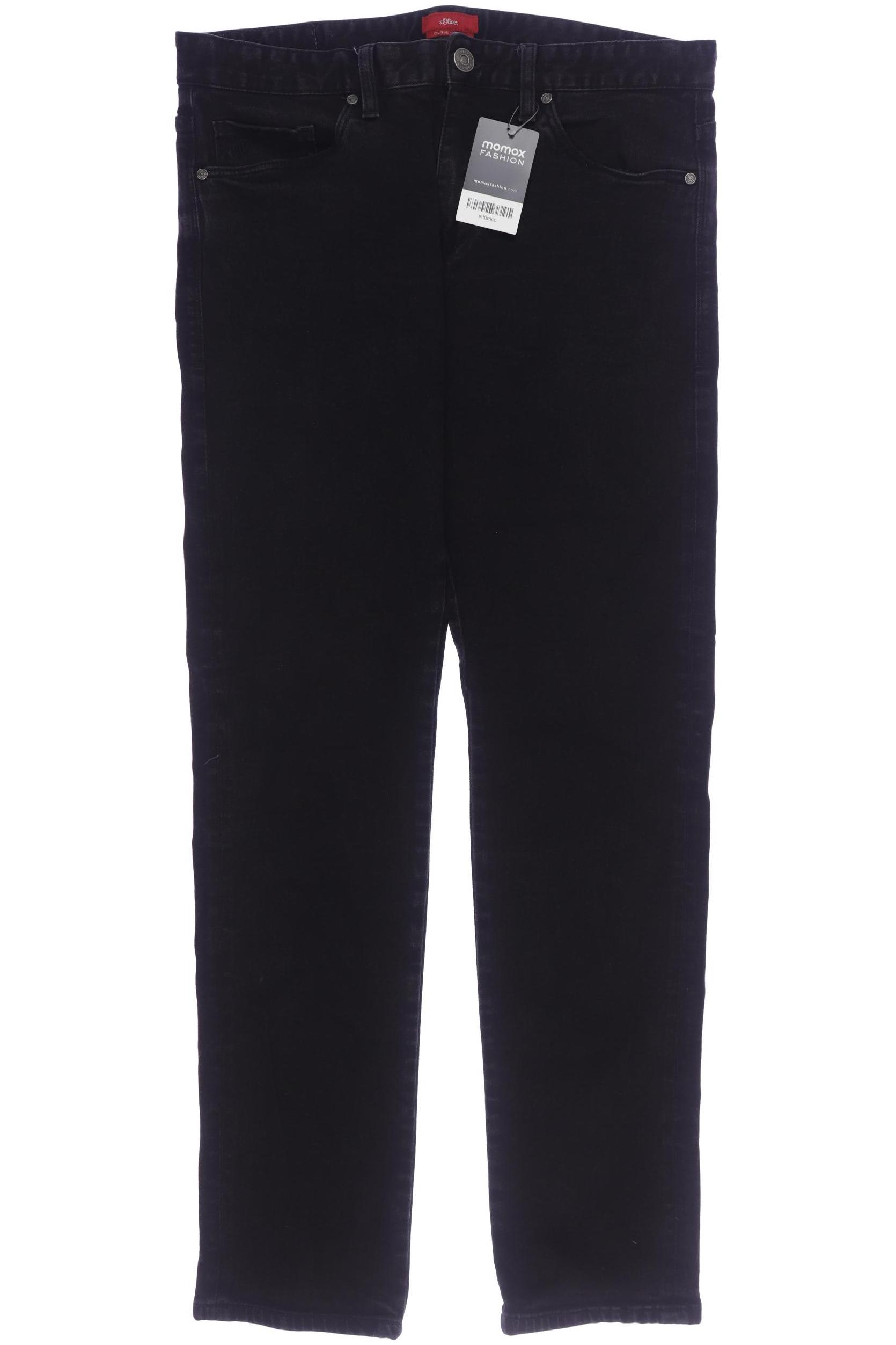 

s.Oliver Herren Jeans, schwarz, Gr. 33