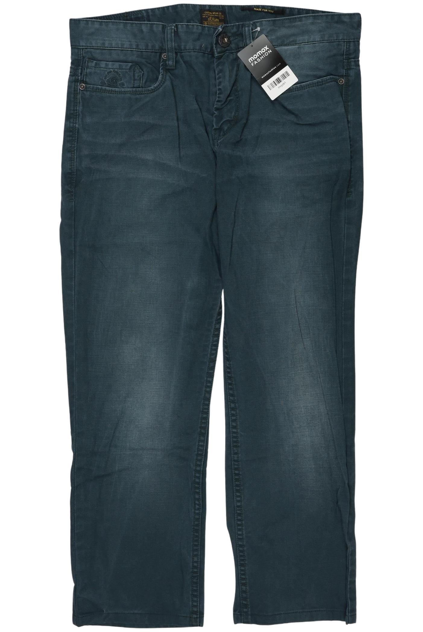 

s.Oliver Herren Jeans, türkis, Gr. 32