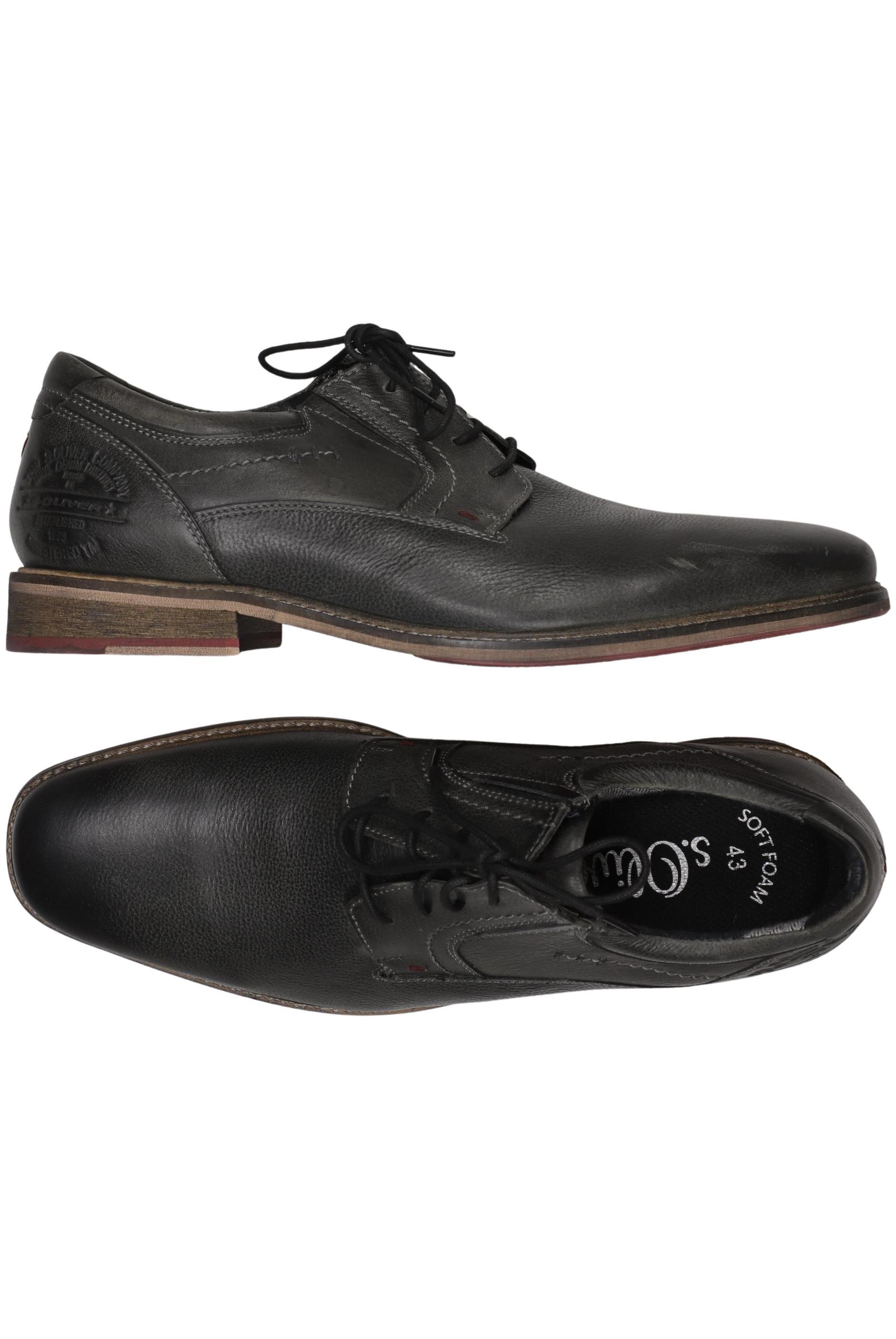 

s.Oliver Herren Halbschuh, schwarz, Gr. 43