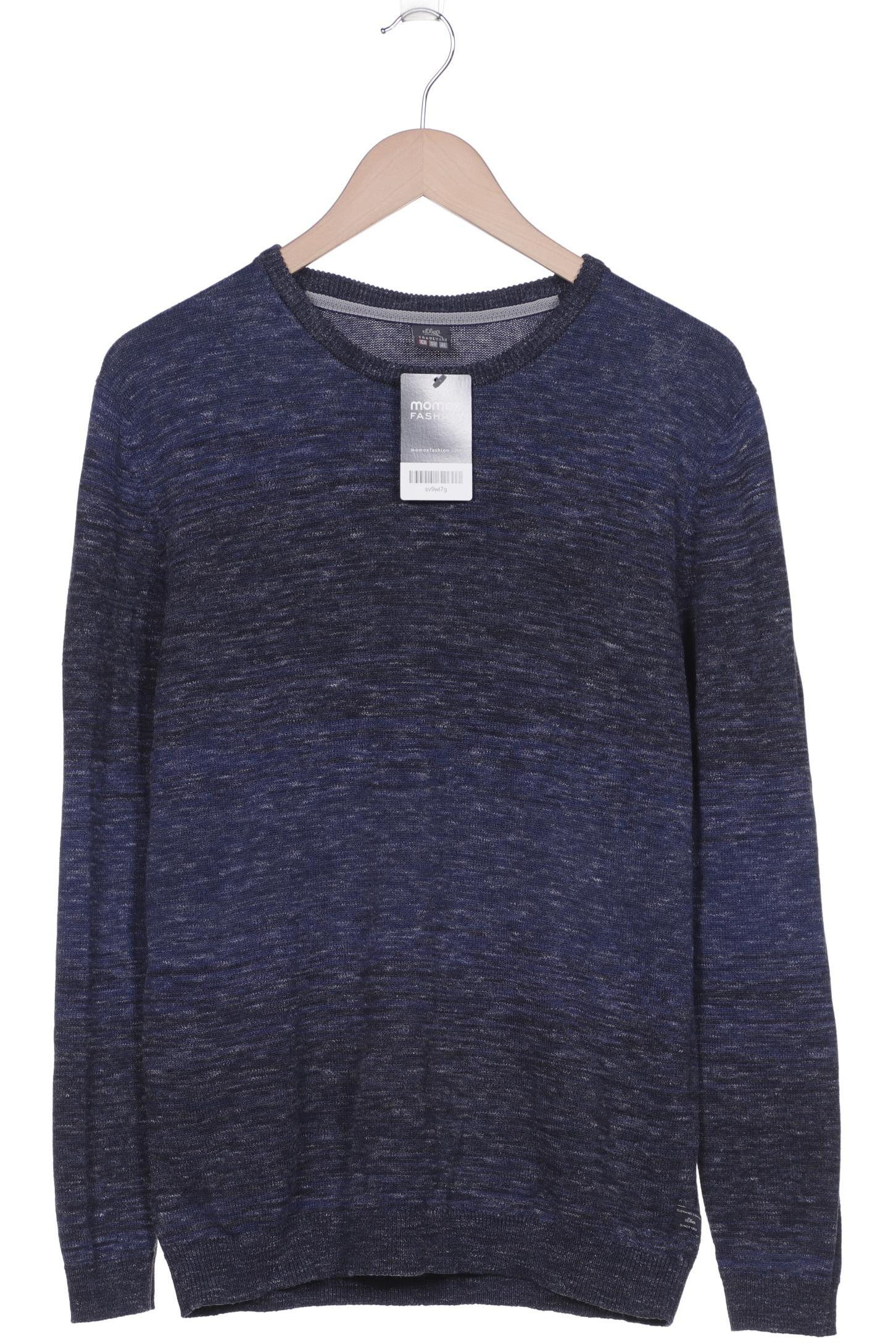 

s.Oliver Herren Pullover, marineblau, Gr. 52