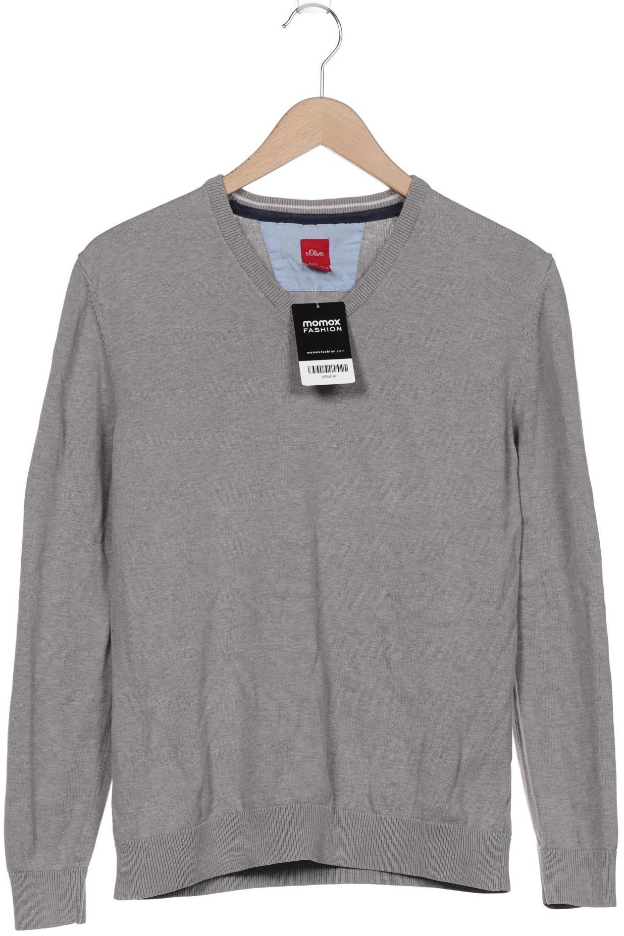 

s.Oliver Herren Pullover, grau, Gr. 48