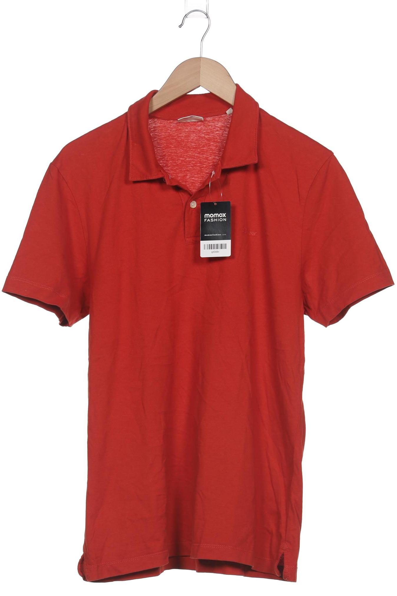 

s.Oliver Herren Poloshirt, orange, Gr. 48