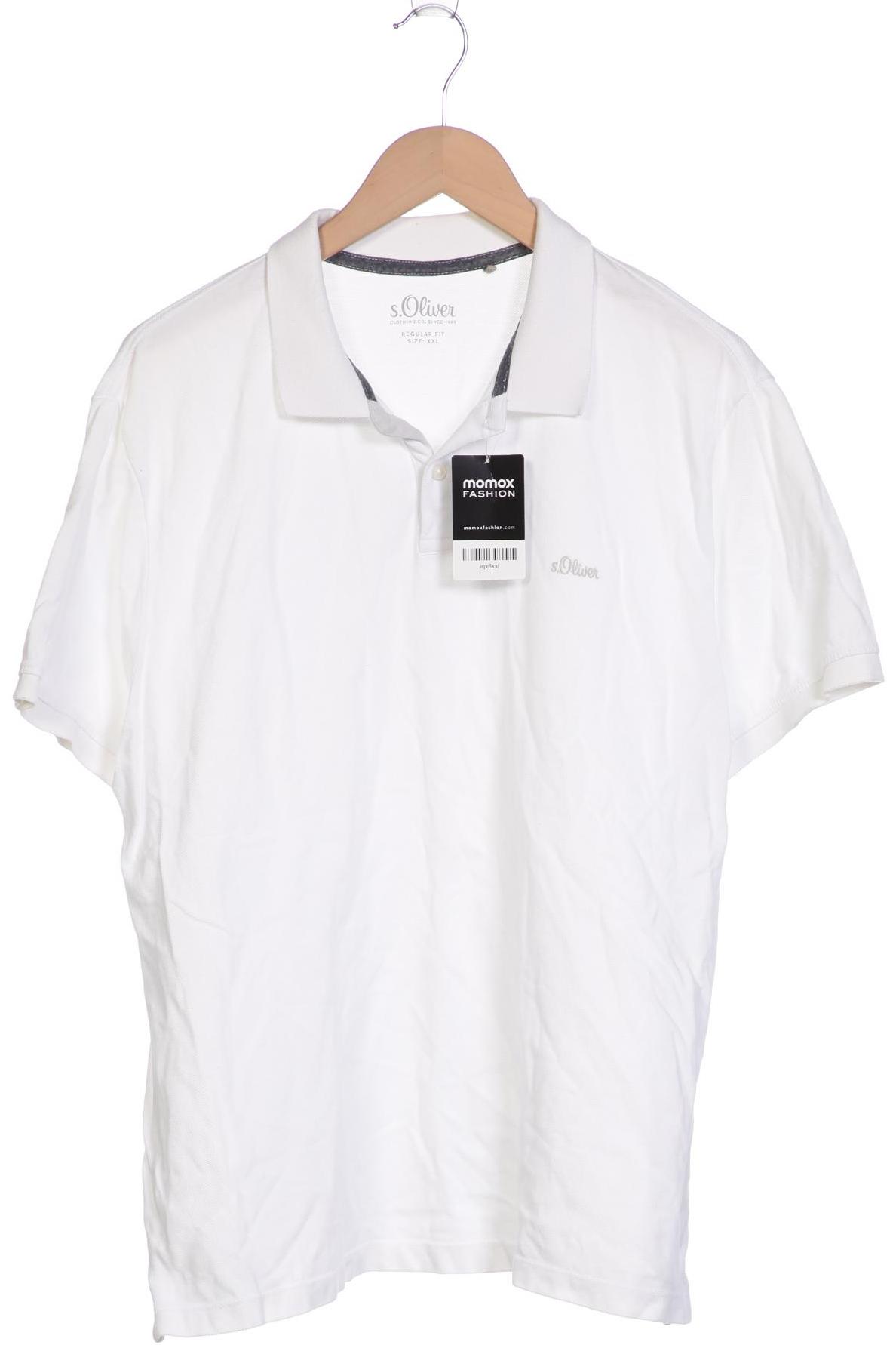 

s.Oliver Herren Poloshirt, weiß