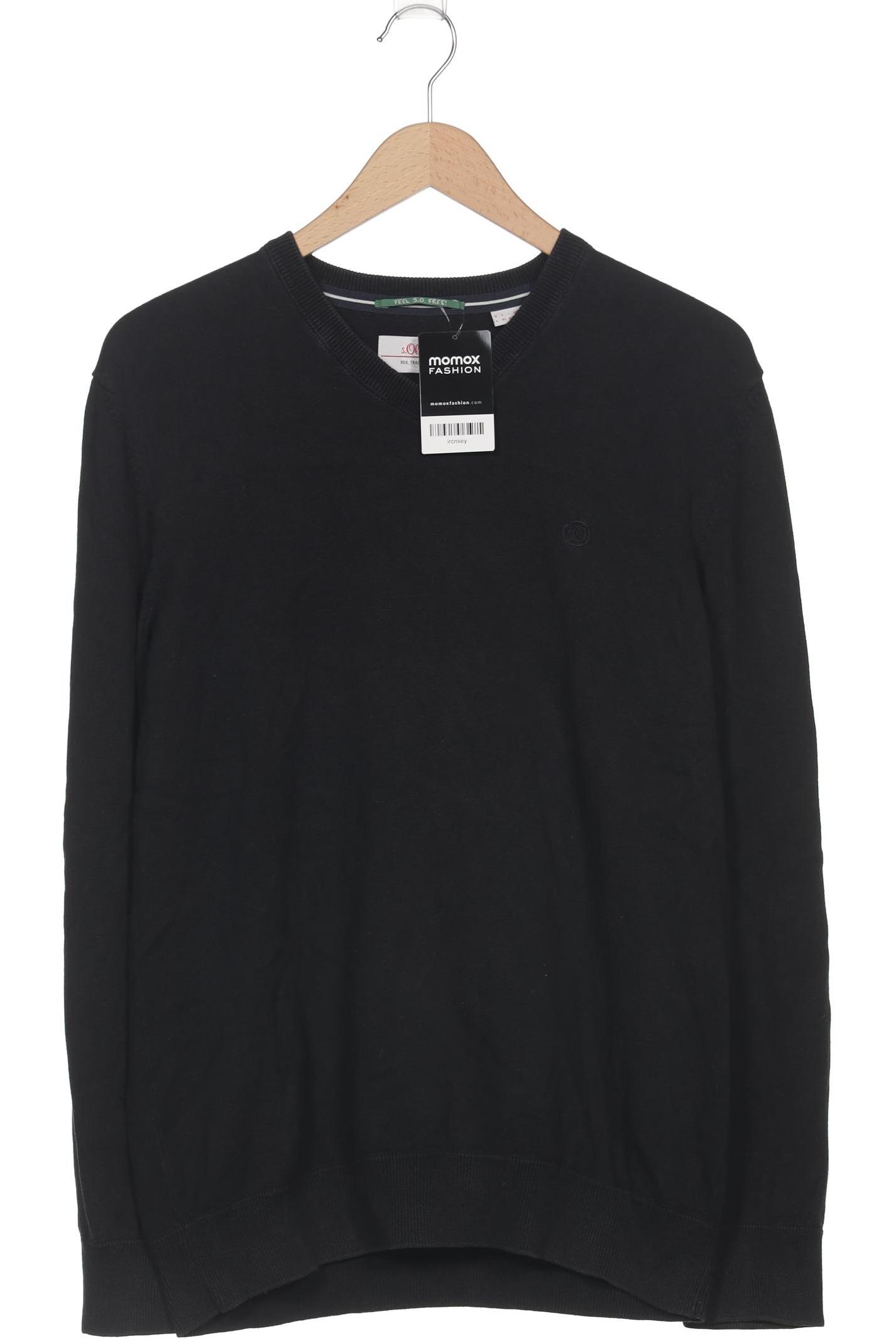 

s.Oliver Herren Pullover, schwarz, Gr. 52