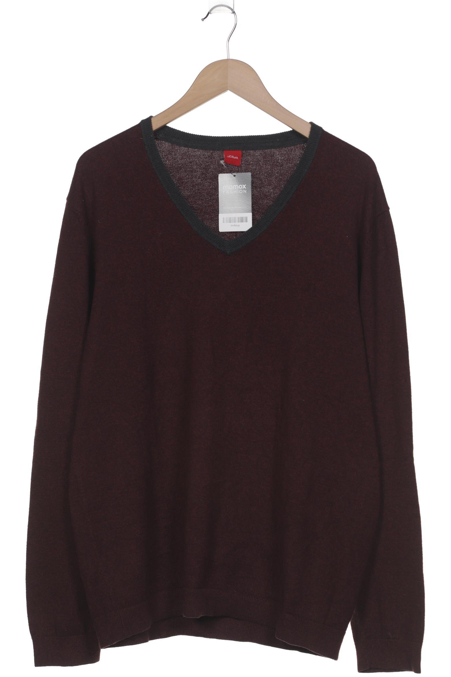 

s.Oliver Herren Pullover, bordeaux, Gr. 54