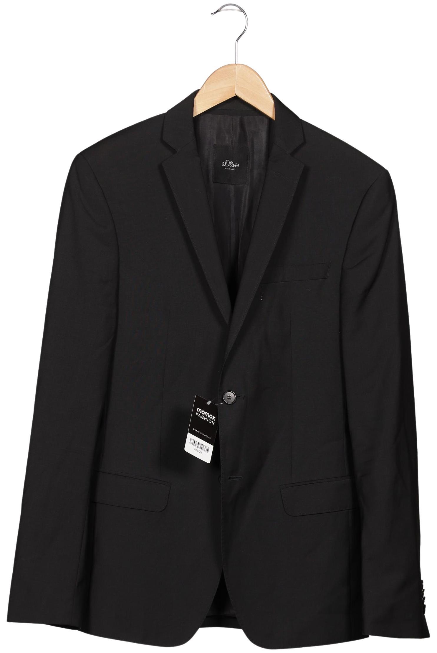 

s.Oliver Herren Sakko, schwarz, Gr. 90
