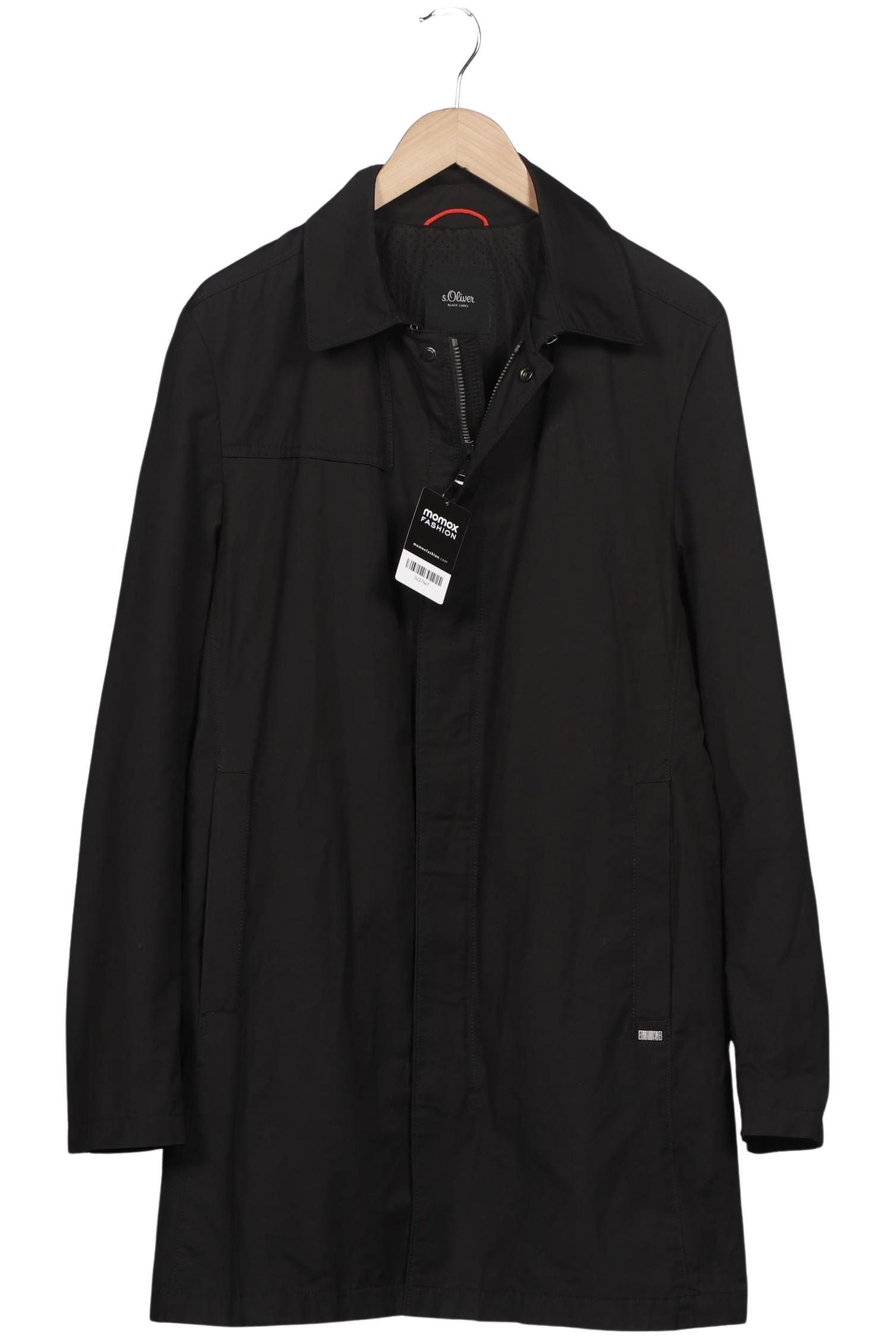 

s.Oliver Herren Mantel, schwarz, Gr. 102
