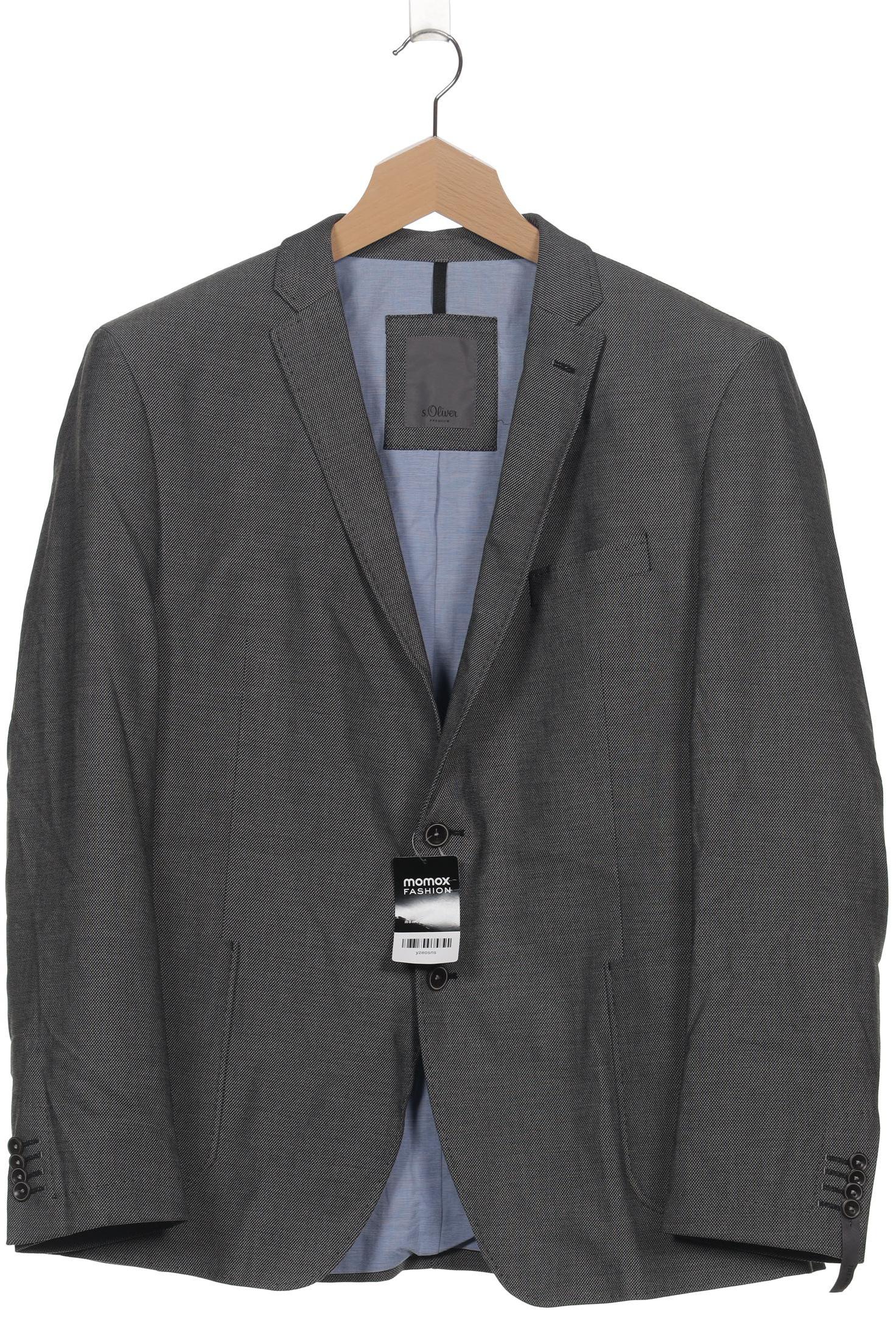 

s.Oliver Herren Sakko, grau, Gr. 58