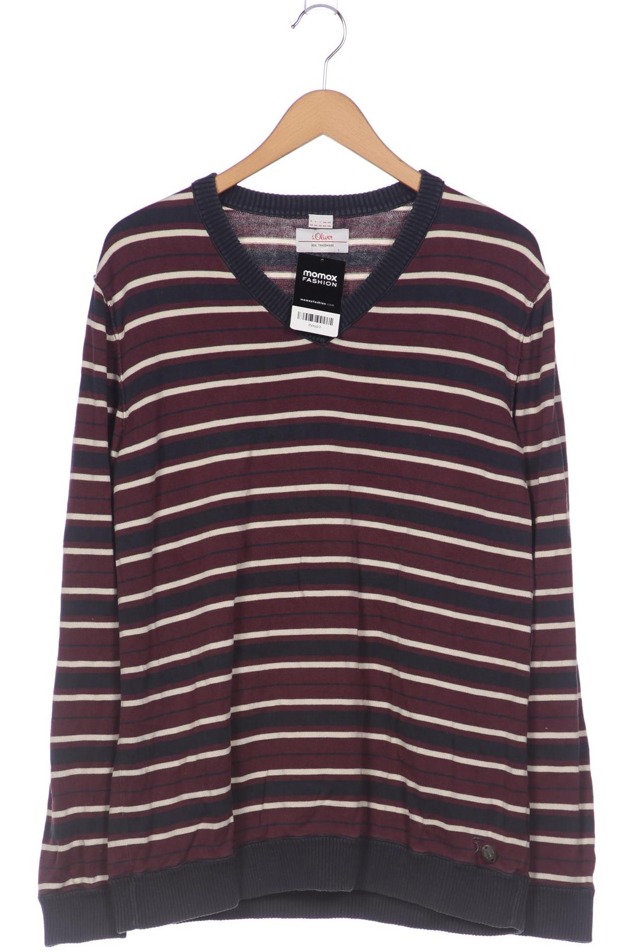 

s.Oliver Herren Pullover, bordeaux, Gr. 56