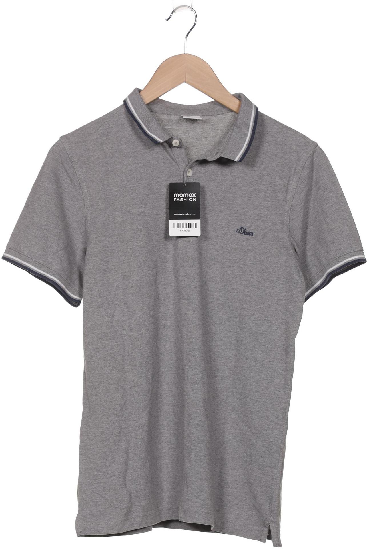 

s.Oliver Herren Poloshirt, grau, Gr. 48