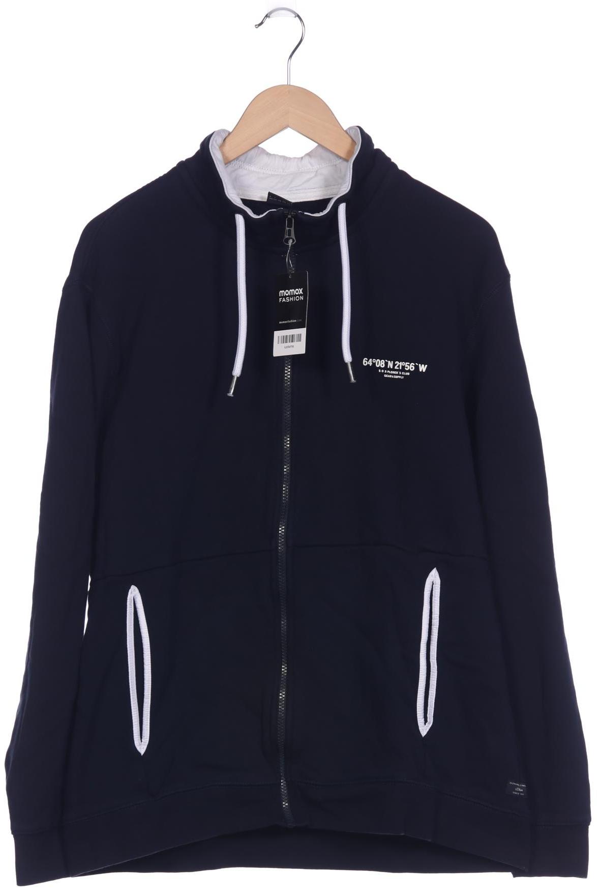 

s.Oliver Herren Sweatshirt, marineblau, Gr. 56