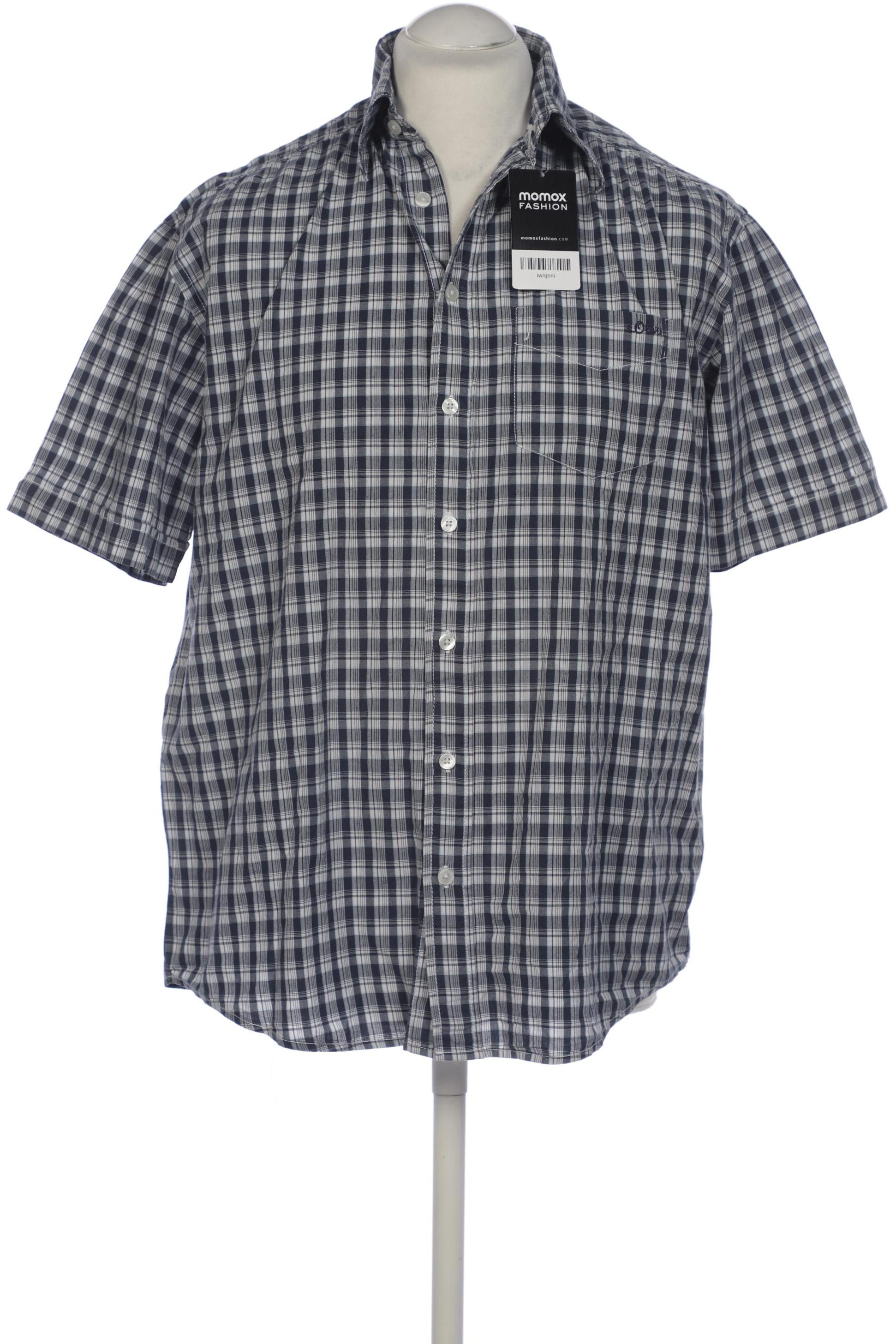 

s.Oliver Herren Hemd, marineblau, Gr. 48