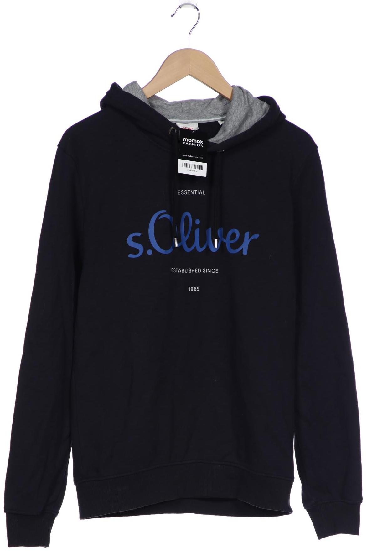 

s.Oliver Herren Kapuzenpullover, marineblau, Gr. 48