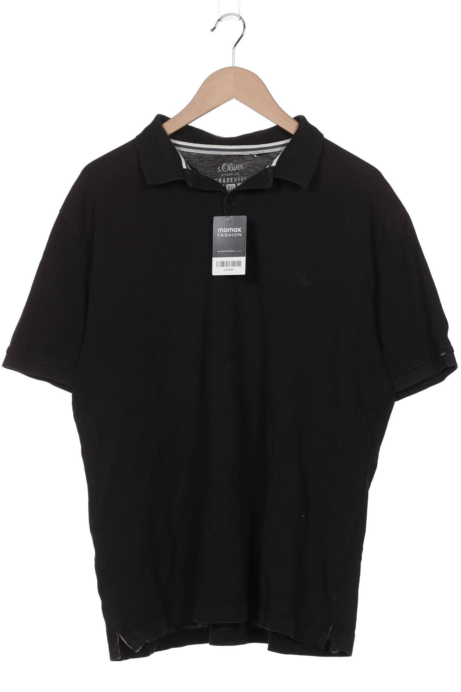 

s.Oliver Herren Poloshirt, schwarz, Gr. 56