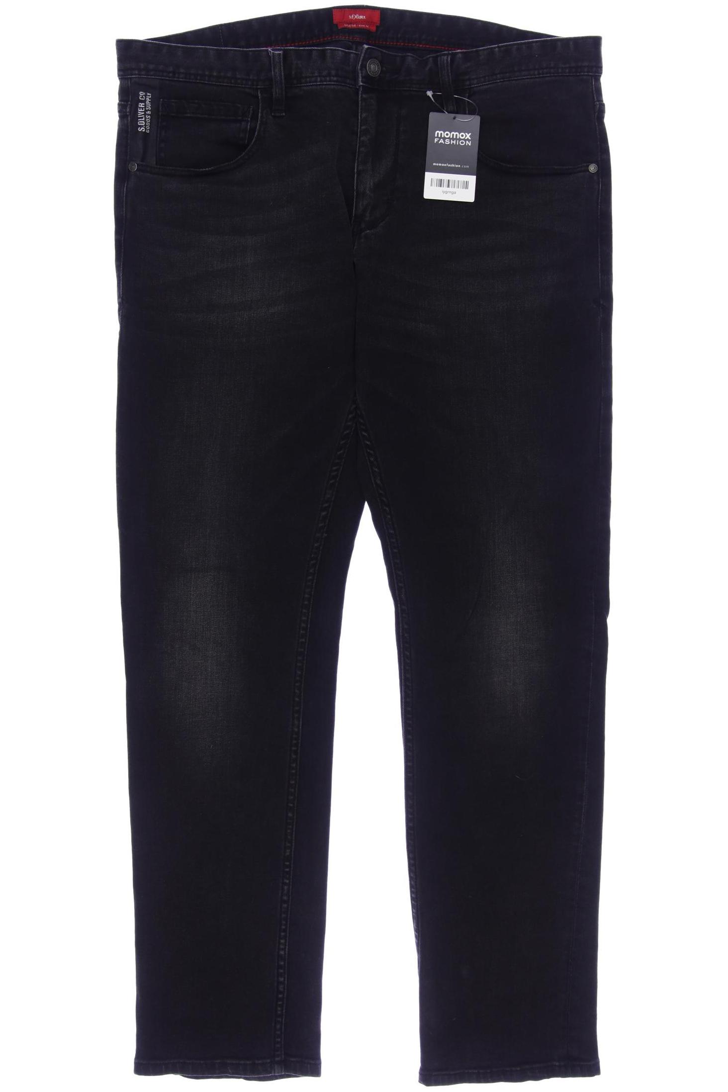 

s.Oliver Herren Jeans, schwarz