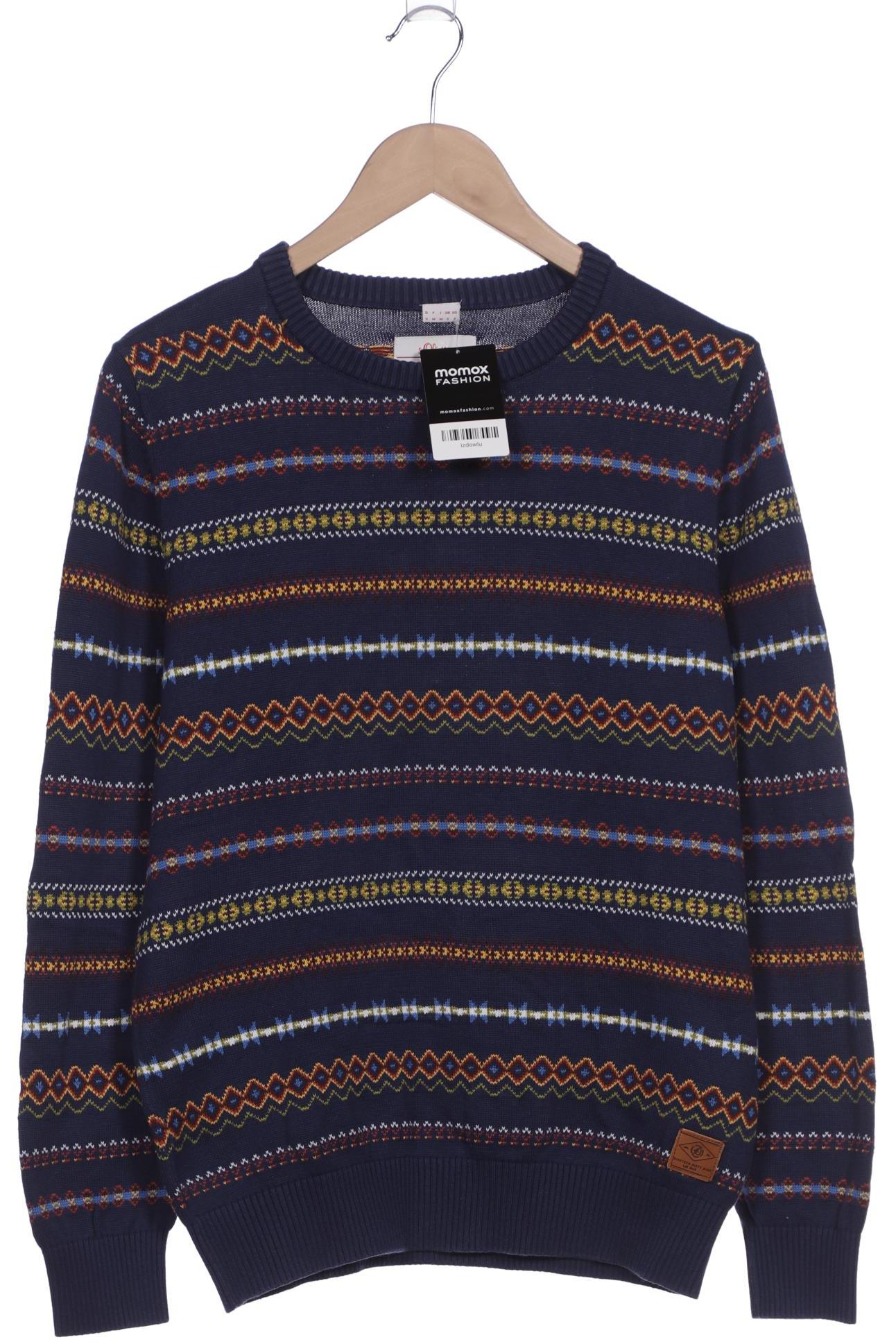 

s.Oliver Herren Pullover, blau, Gr. 46