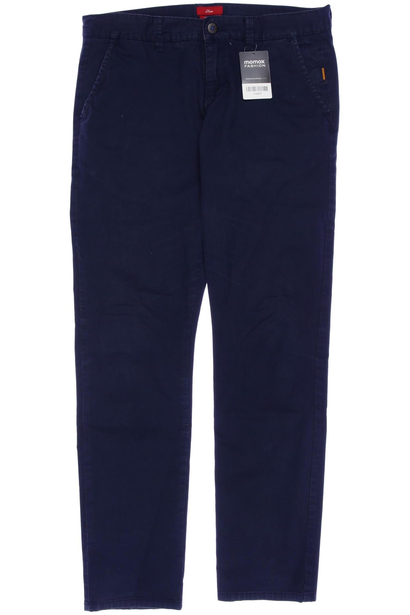 

s.Oliver Herren Stoffhose, marineblau, Gr. 32