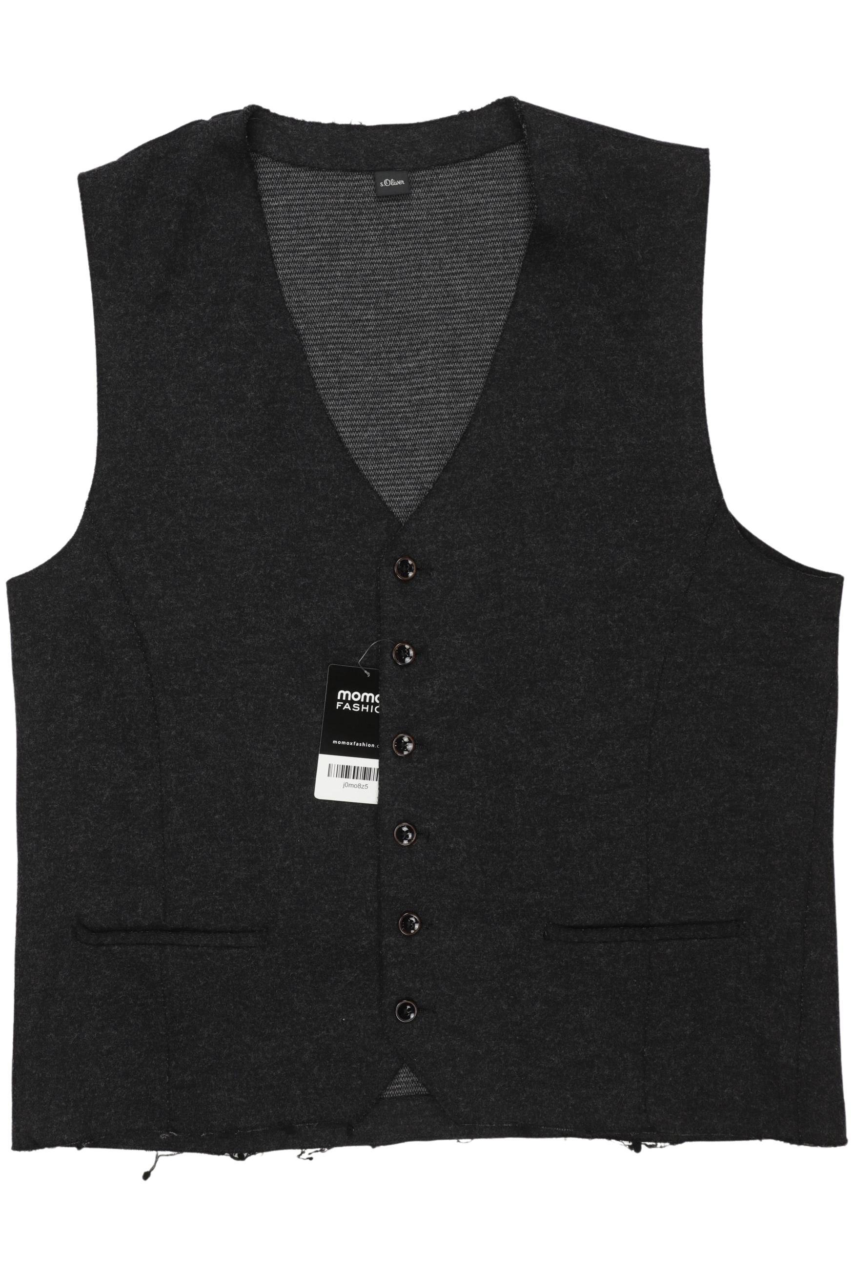 

s.Oliver Herren Weste, grau, Gr. 54