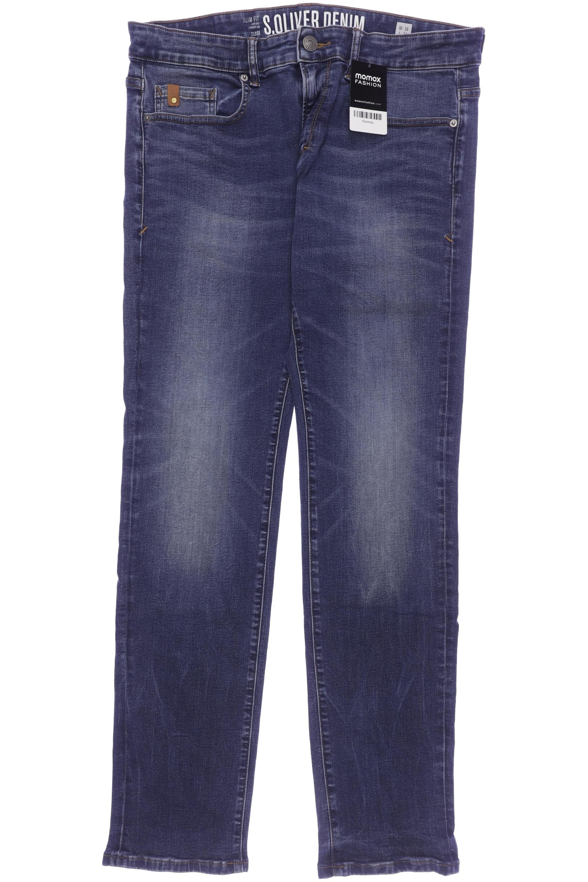 

s.Oliver Herren Jeans, marineblau, Gr. 34