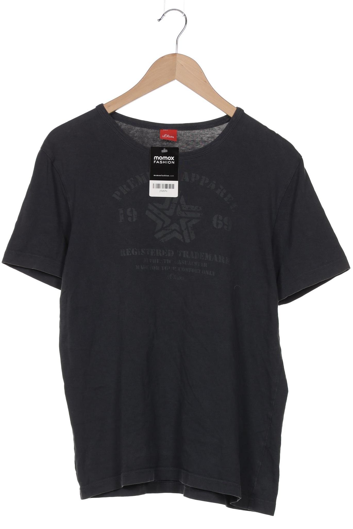 

s.Oliver Herren T-Shirt, grau, Gr. 48