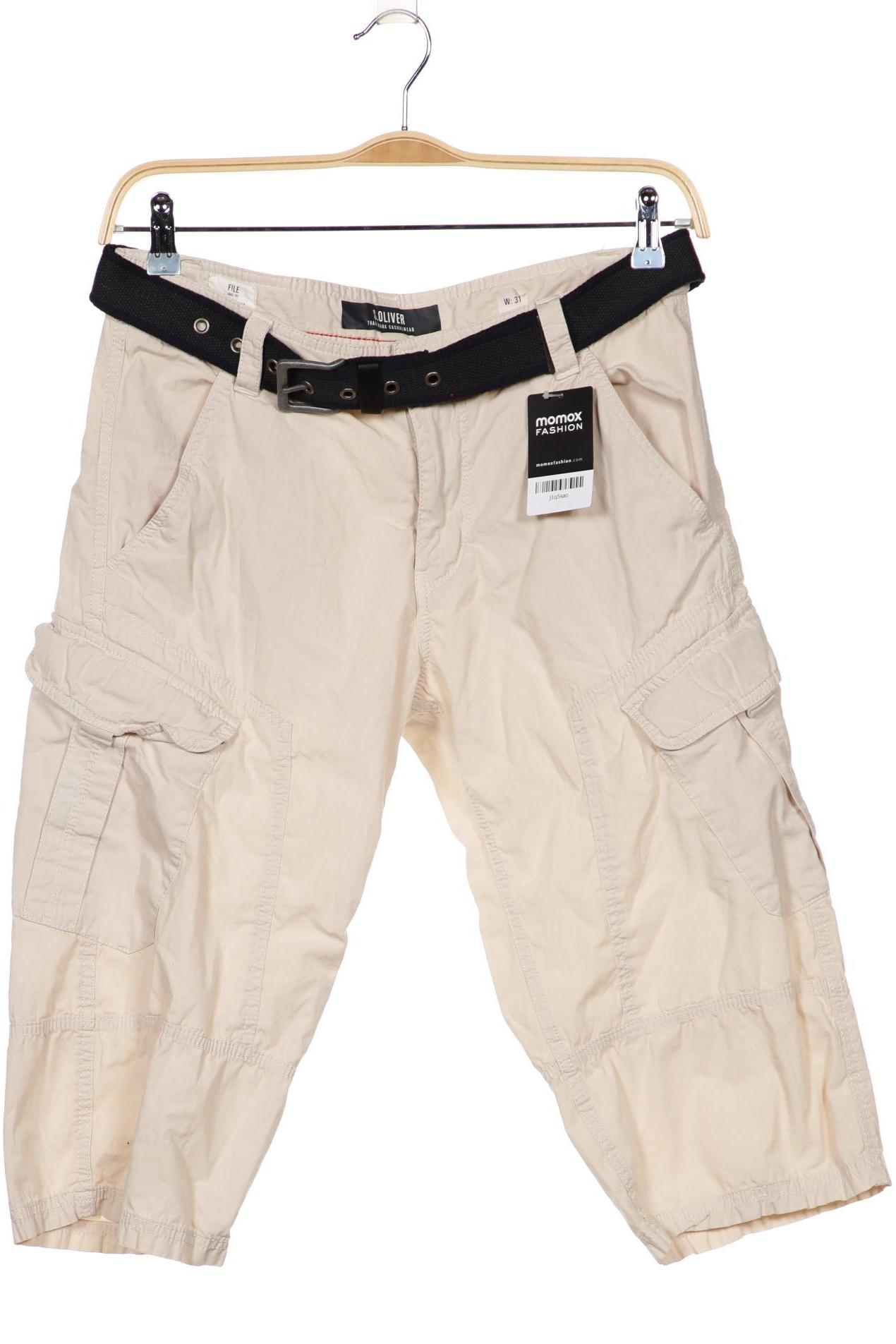 

s.Oliver Herren Shorts, cremeweiß, Gr. 31