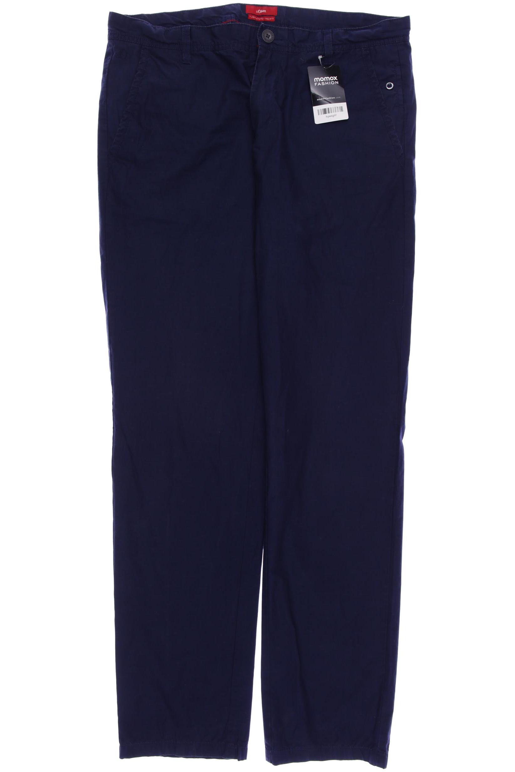 

s.Oliver Herren Stoffhose, marineblau, Gr. 34