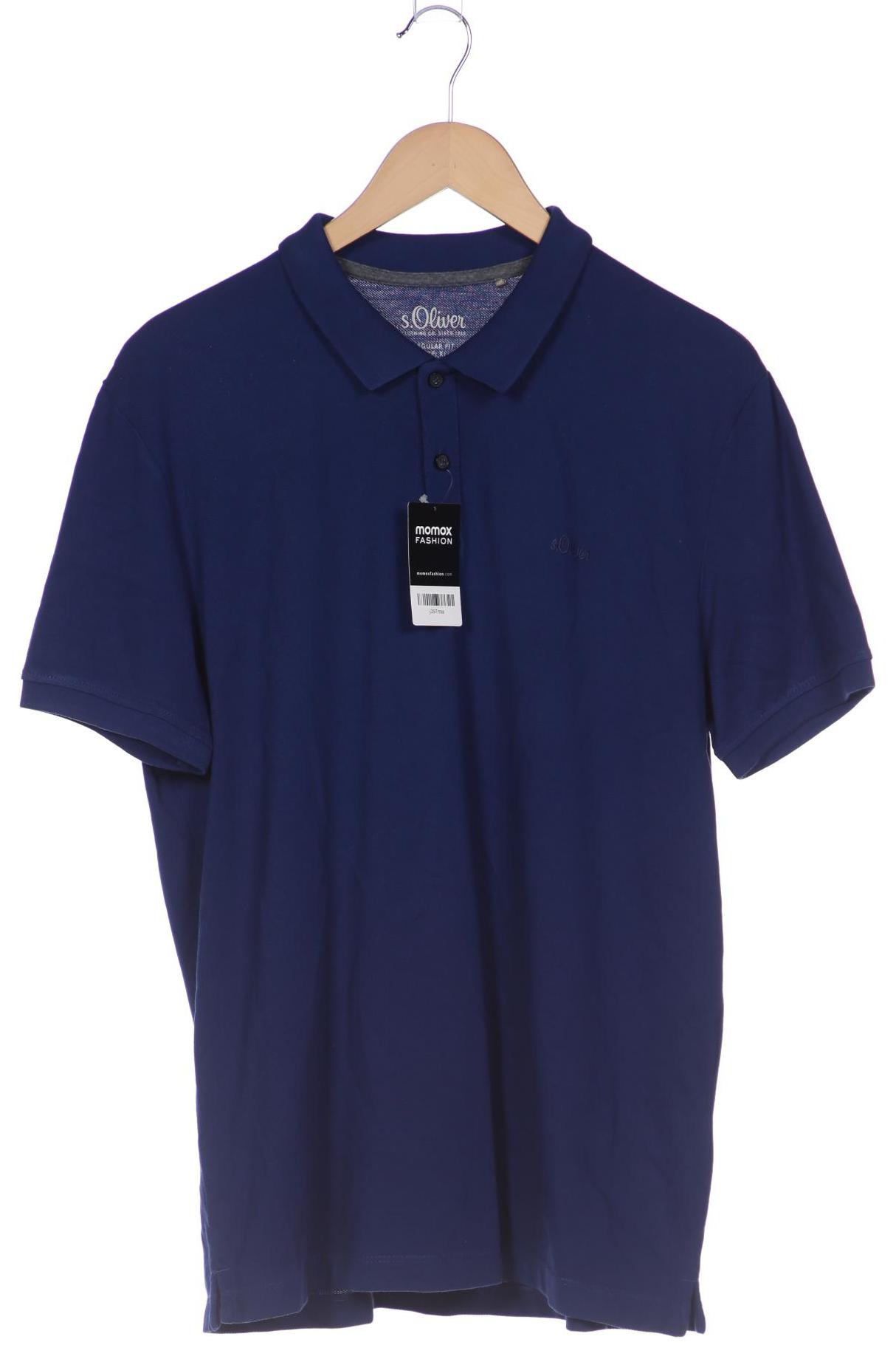 

s.Oliver Herren Poloshirt, marineblau, Gr. 54