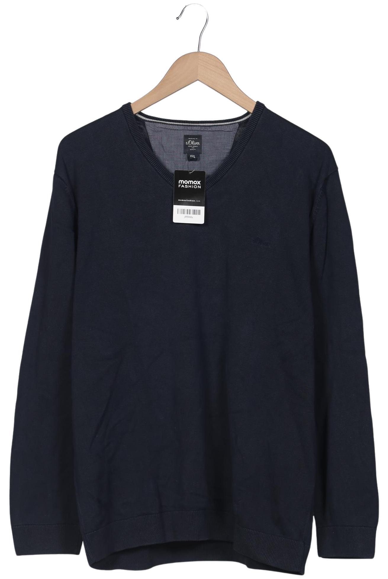 

s.Oliver Herren Pullover, marineblau, Gr. 56
