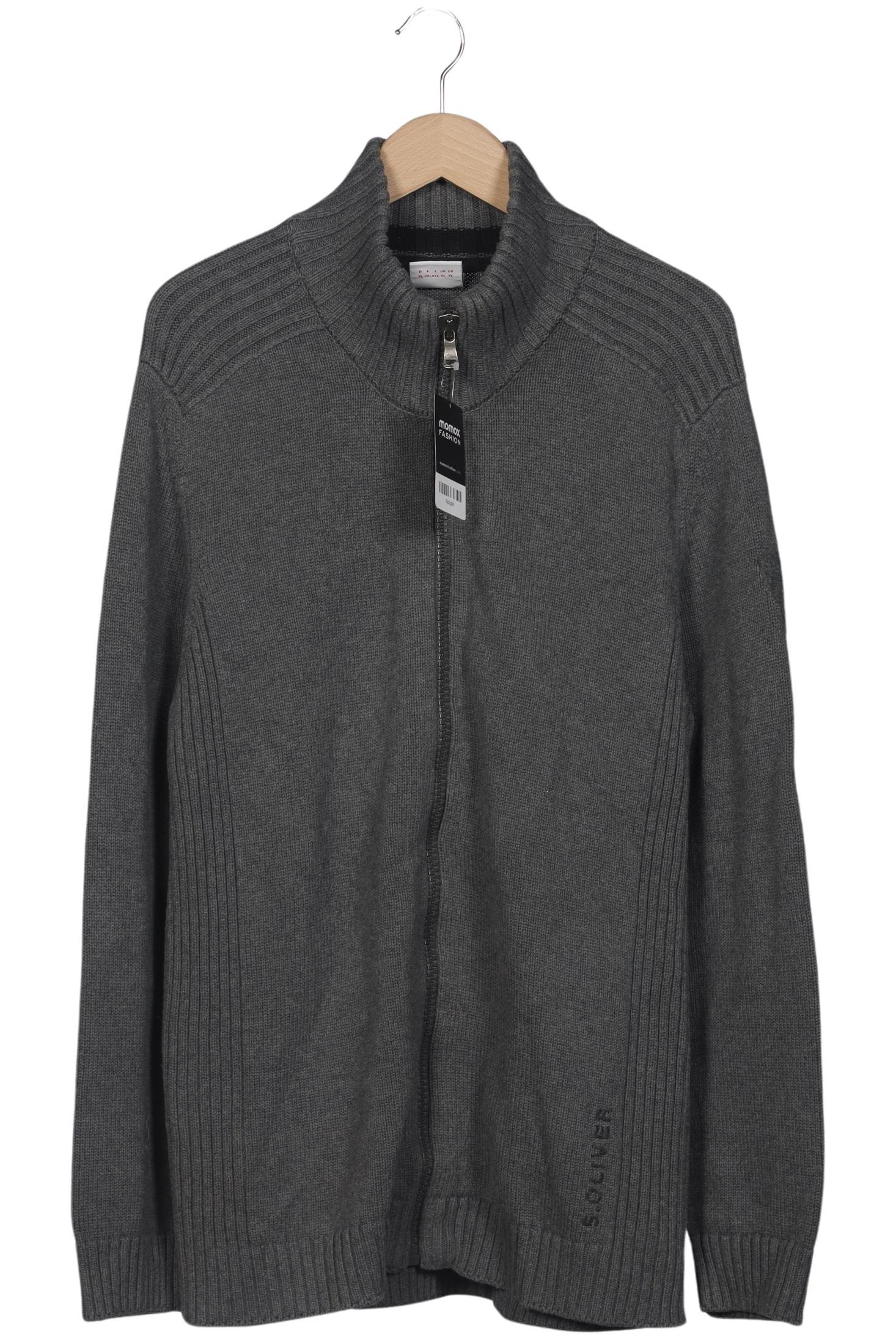 

s.Oliver Herren Strickjacke, grau, Gr. 54
