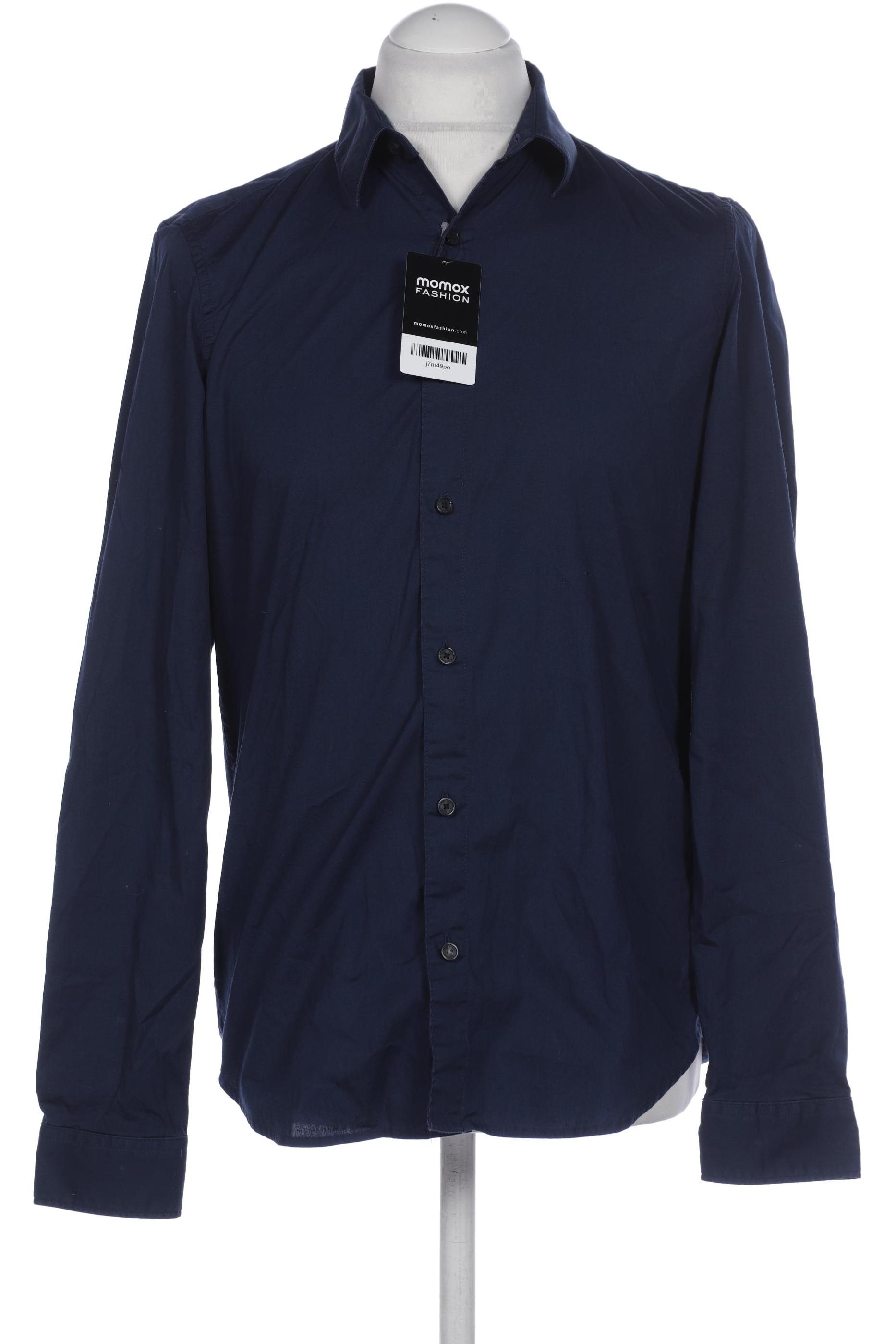 

s.Oliver Herren Hemd, marineblau, Gr. 48