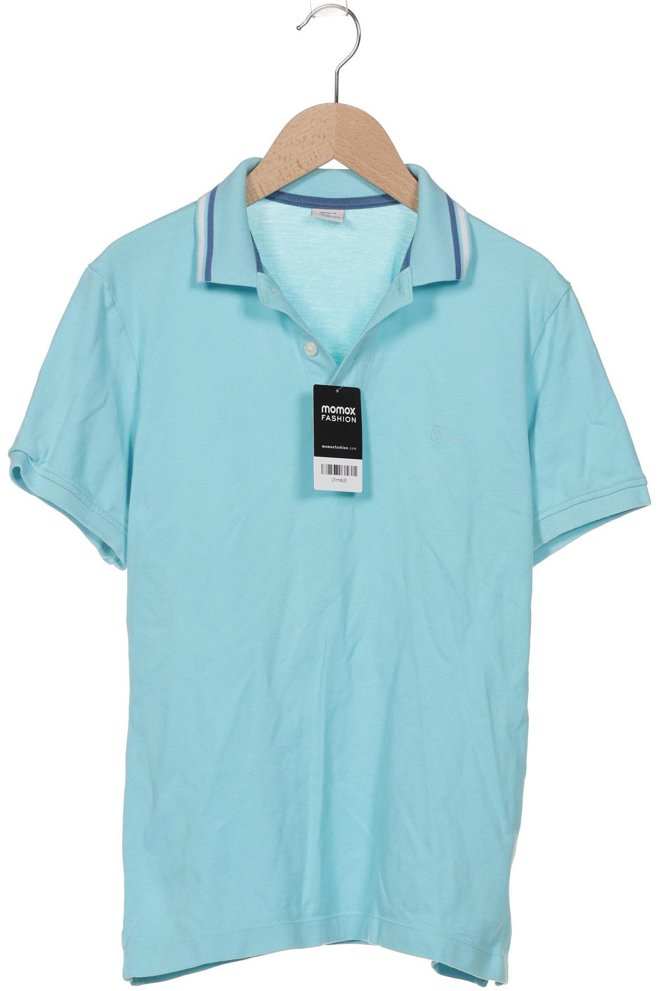 

s.Oliver Herren Poloshirt, hellblau, Gr. 46