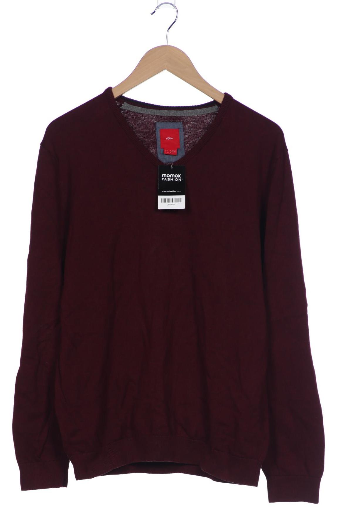 

s.Oliver Herren Pullover, bordeaux, Gr. 52
