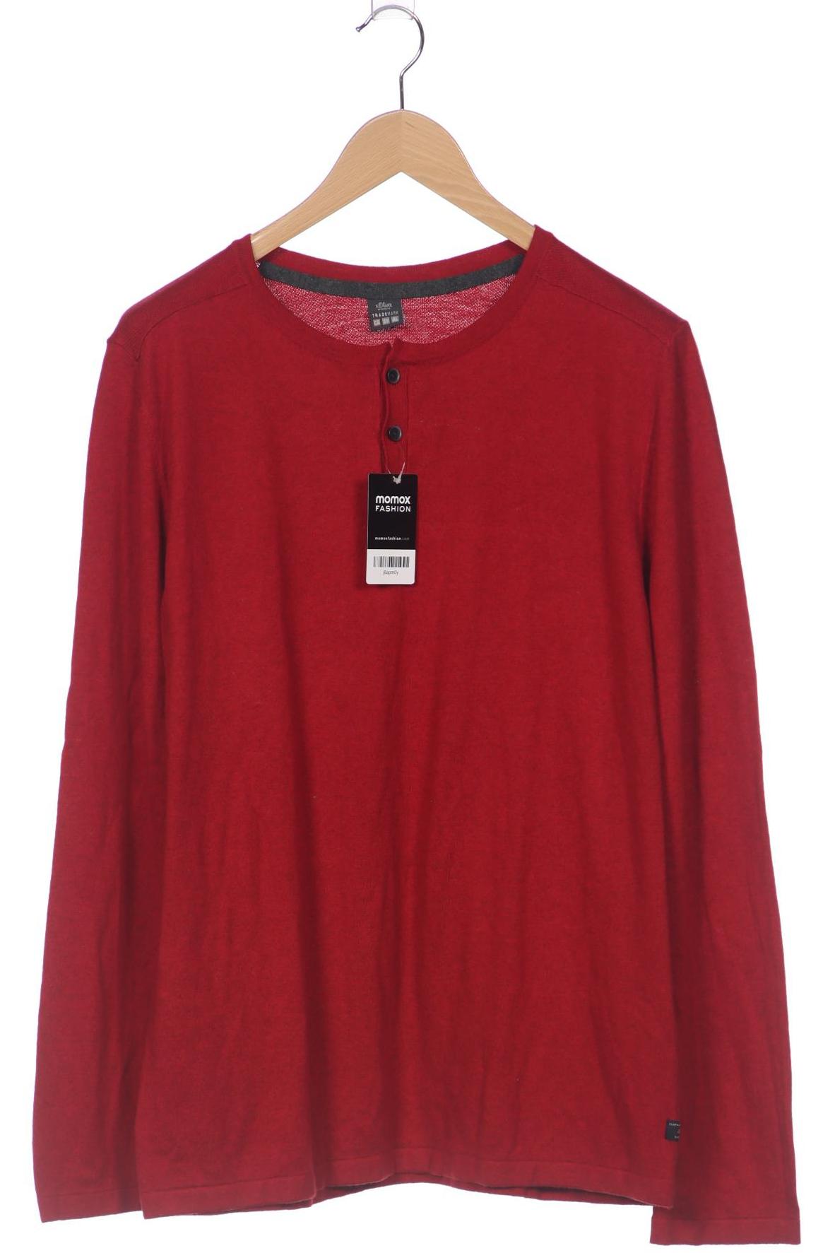 

s.Oliver Herren Pullover, rot, Gr. 54