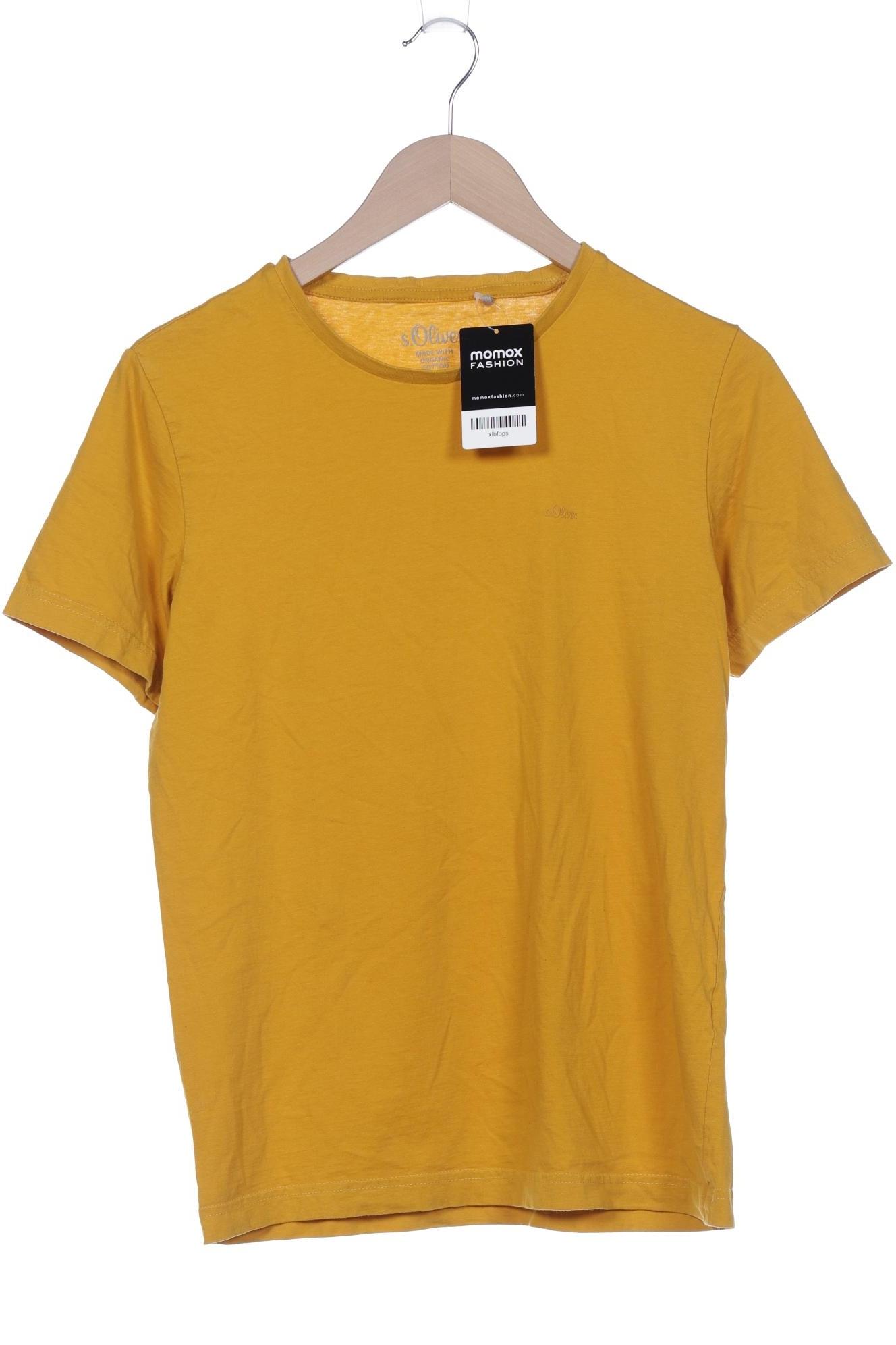 

s.Oliver Herren T-Shirt, gelb, Gr. 48