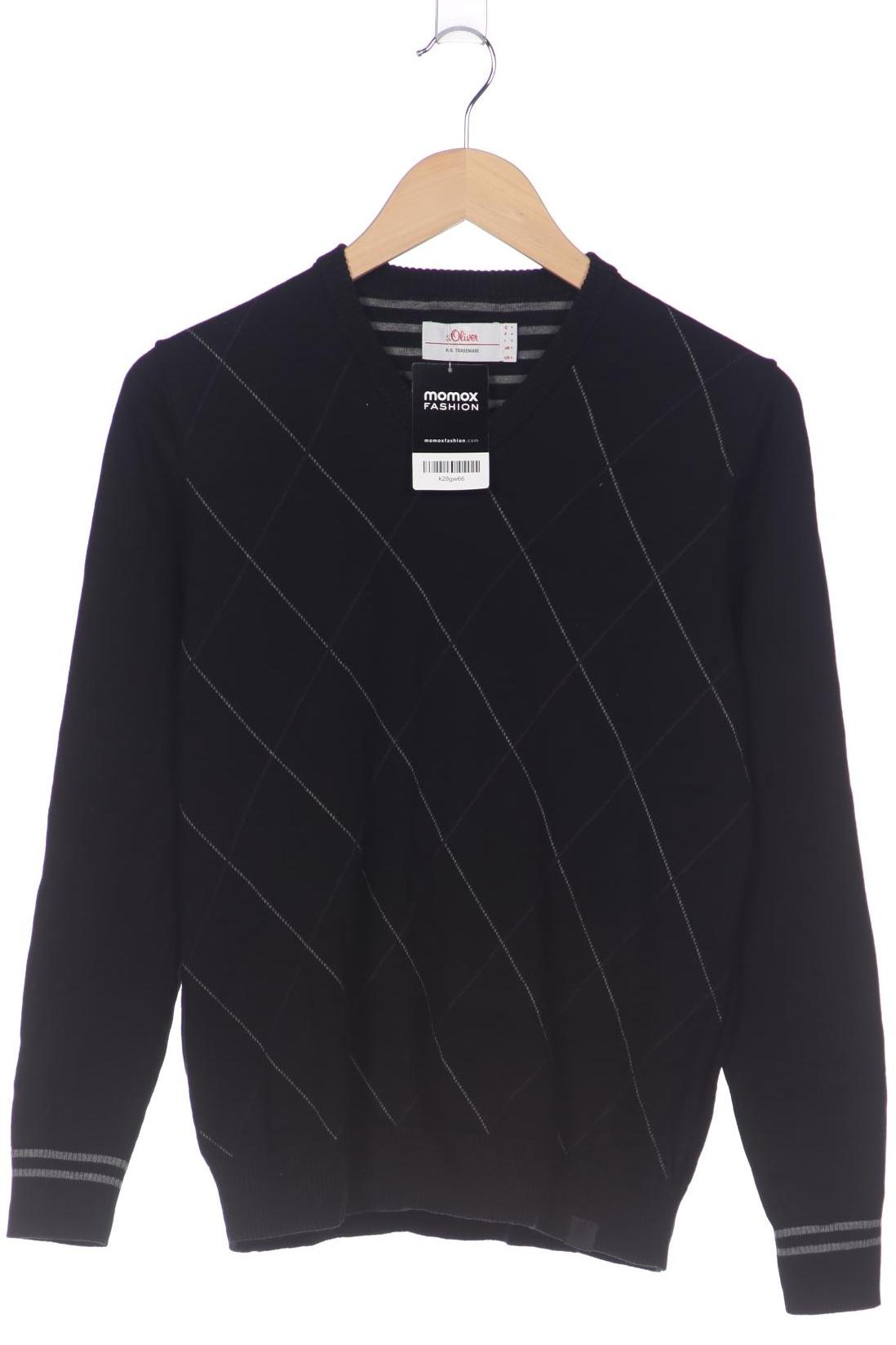 

s.Oliver Herren Pullover, schwarz, Gr. 46