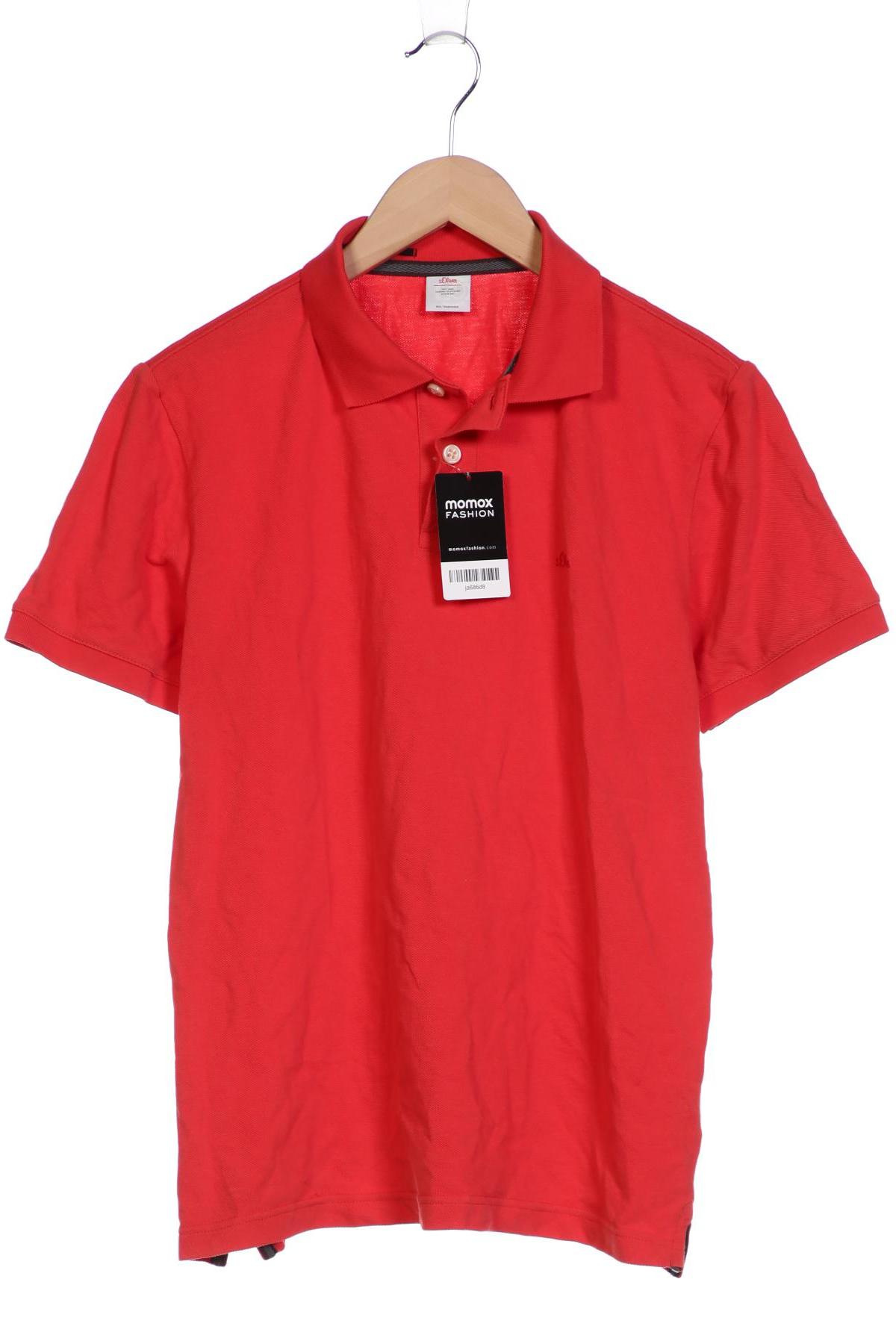 

s.Oliver Herren Poloshirt, rot, Gr. 48