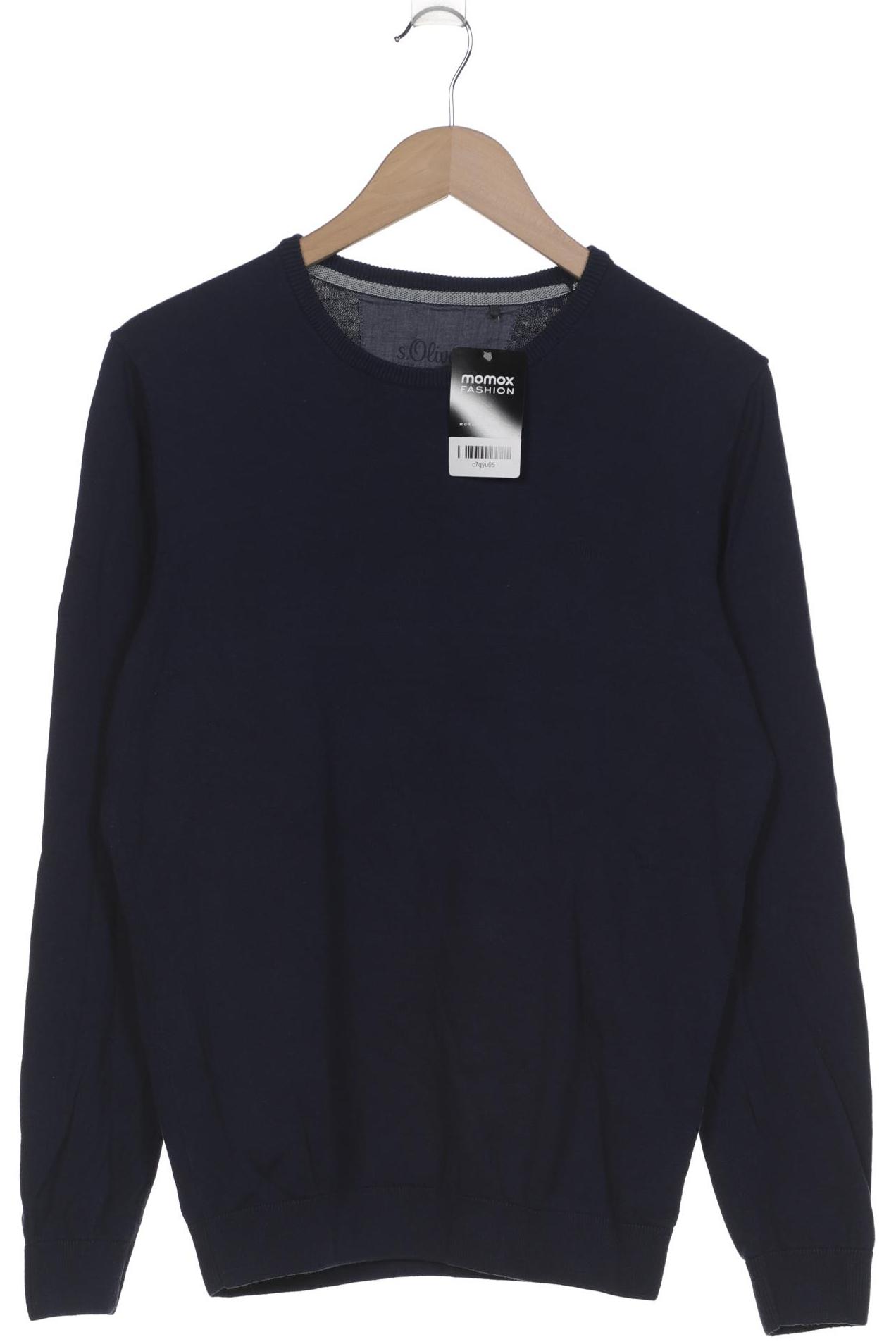 

s.Oliver Herren Pullover, marineblau, Gr. 48