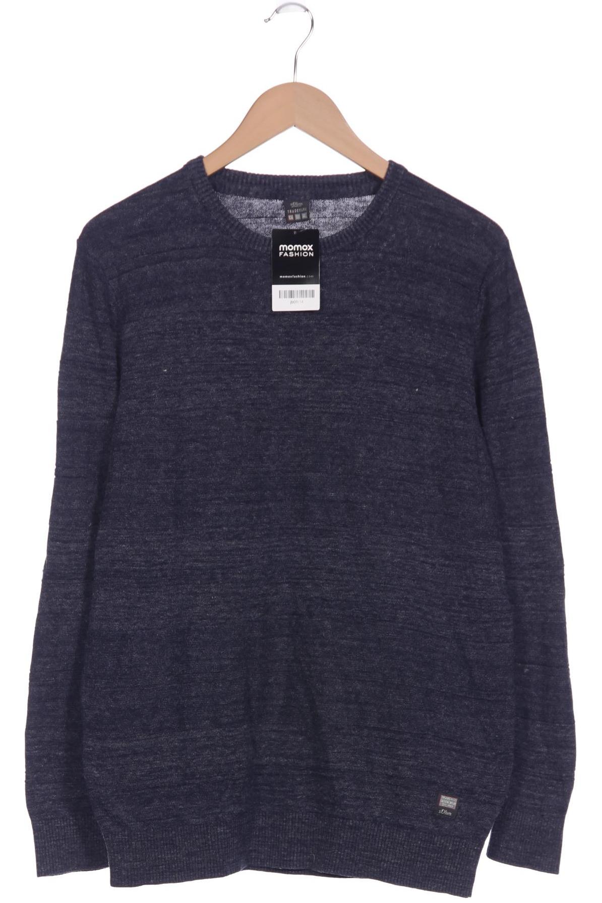 

s.Oliver Herren Pullover, marineblau, Gr. 48