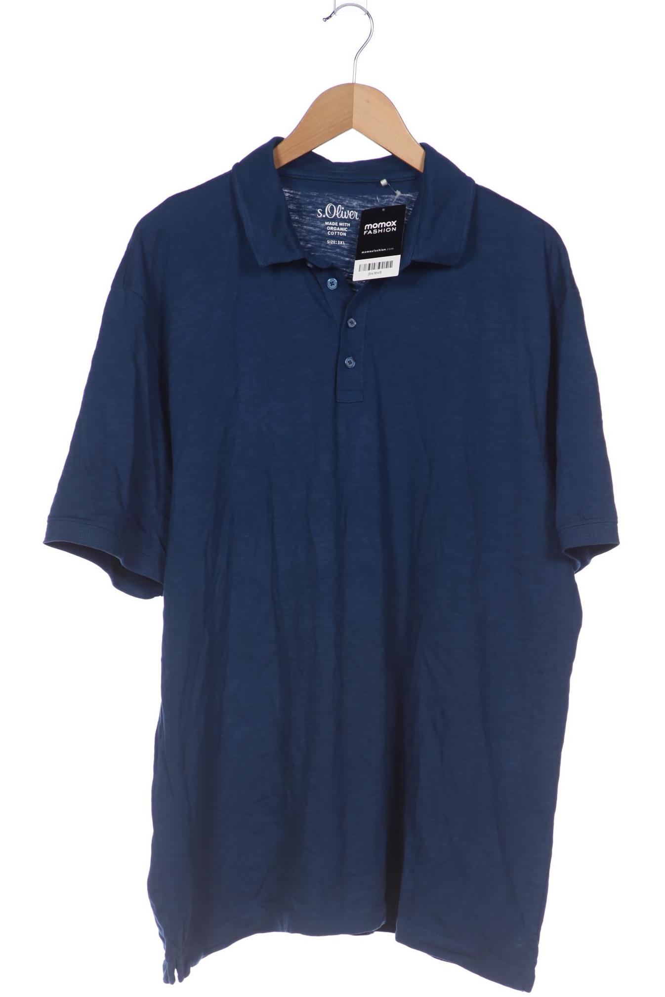 

s.Oliver Herren Poloshirt, marineblau, Gr. 58