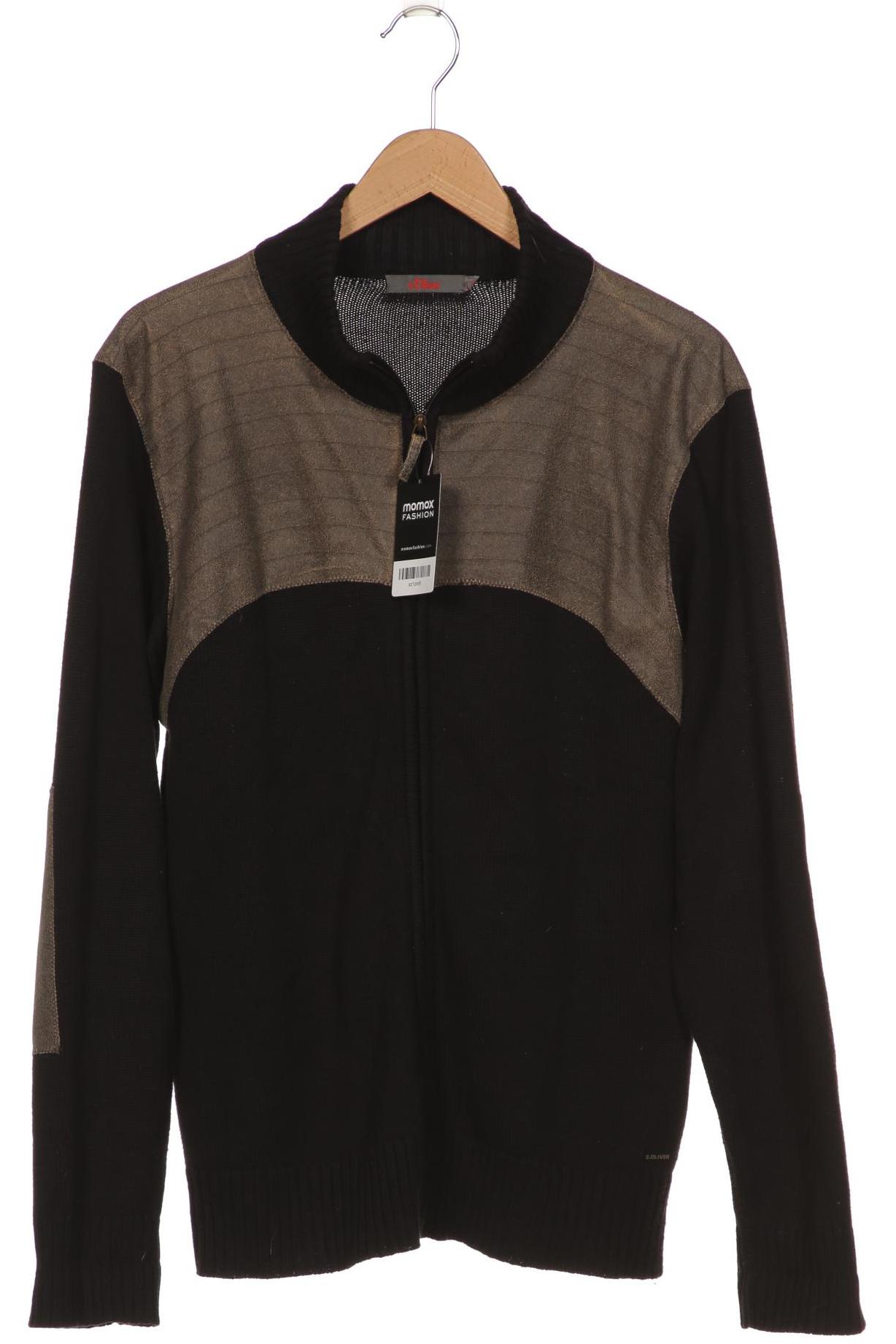 

s.Oliver Herren Strickjacke, schwarz
