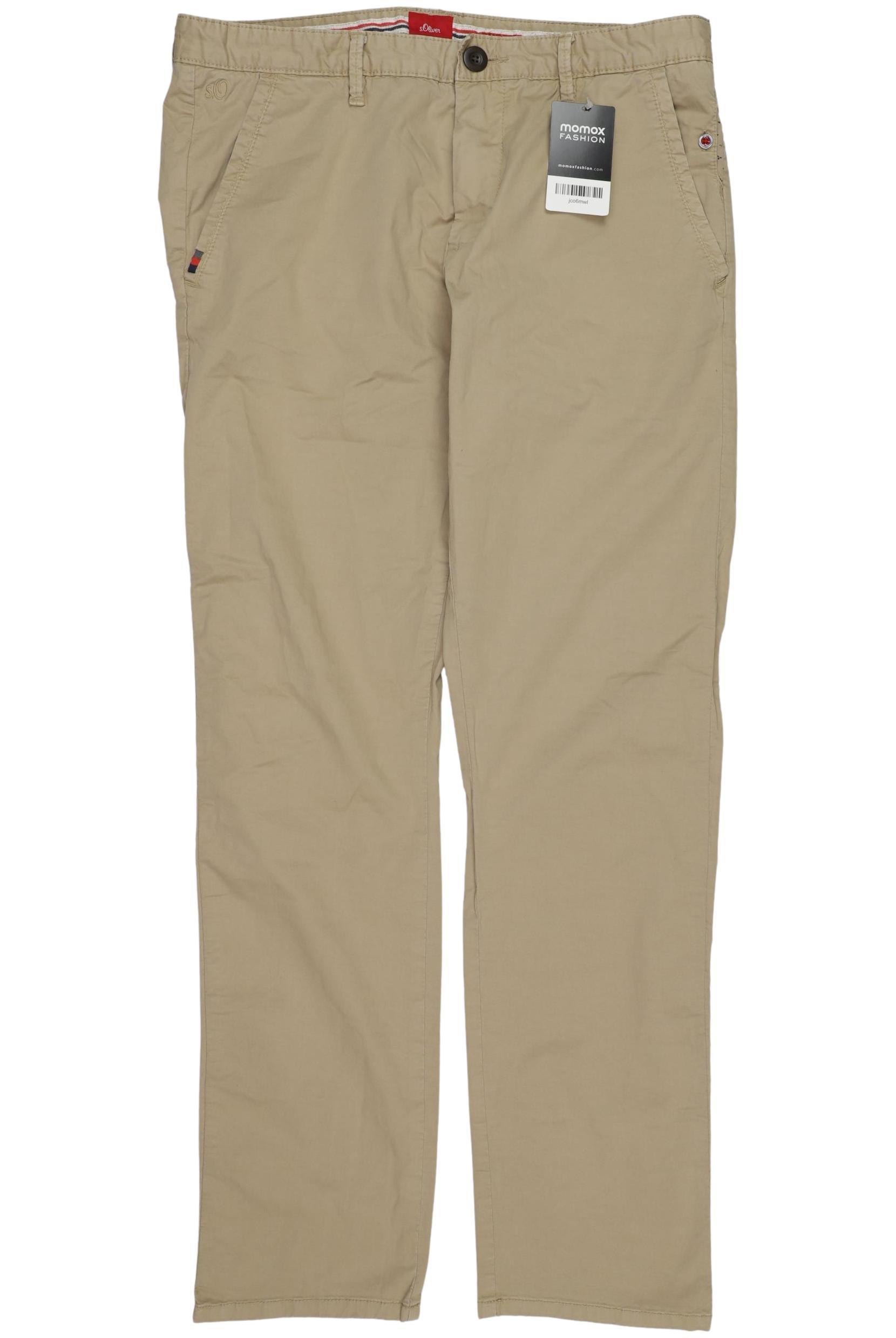 

s.Oliver Herren Stoffhose, beige, Gr. 33