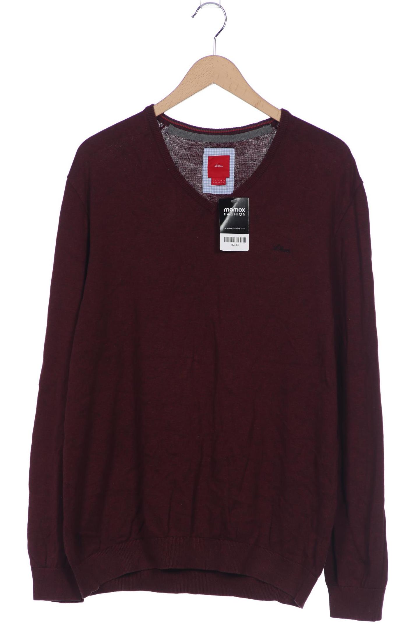 

s.Oliver Herren Pullover, bordeaux, Gr. 54