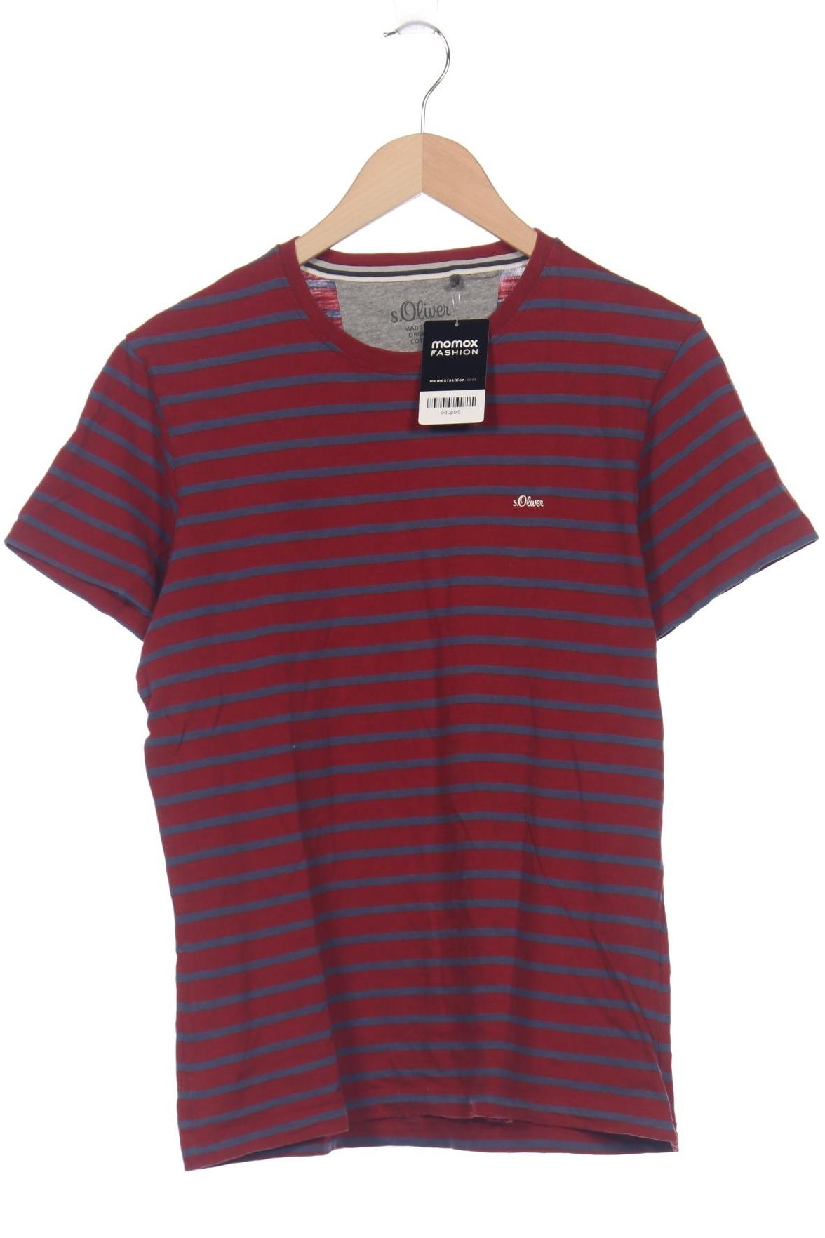 

s.Oliver Herren T-Shirt, rot, Gr. 52