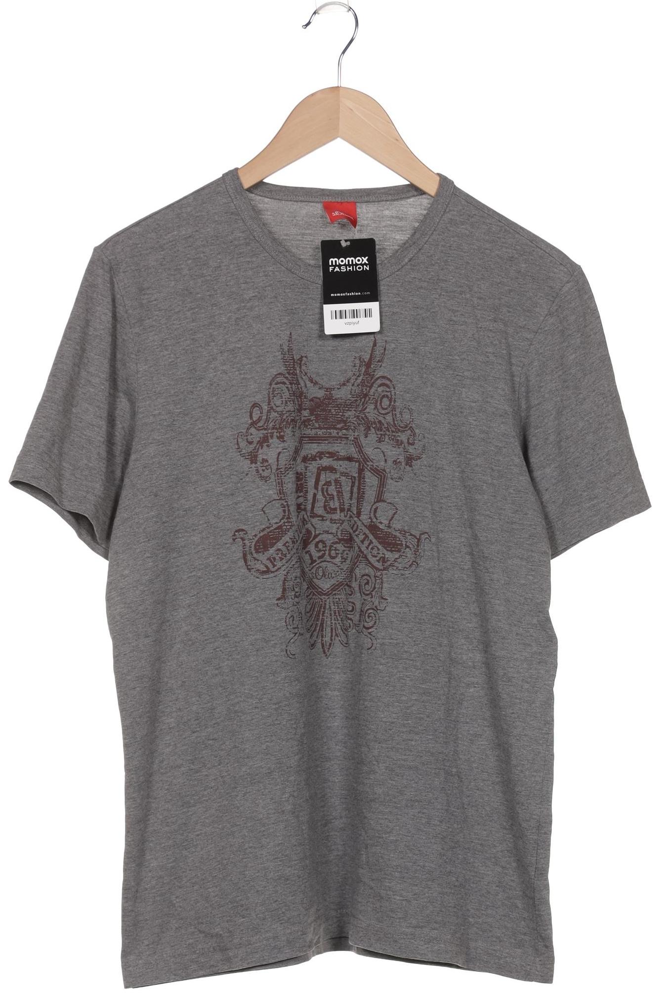 Thumbnail - s.Oliver Herren T-Shirt, grau, Gr. 52