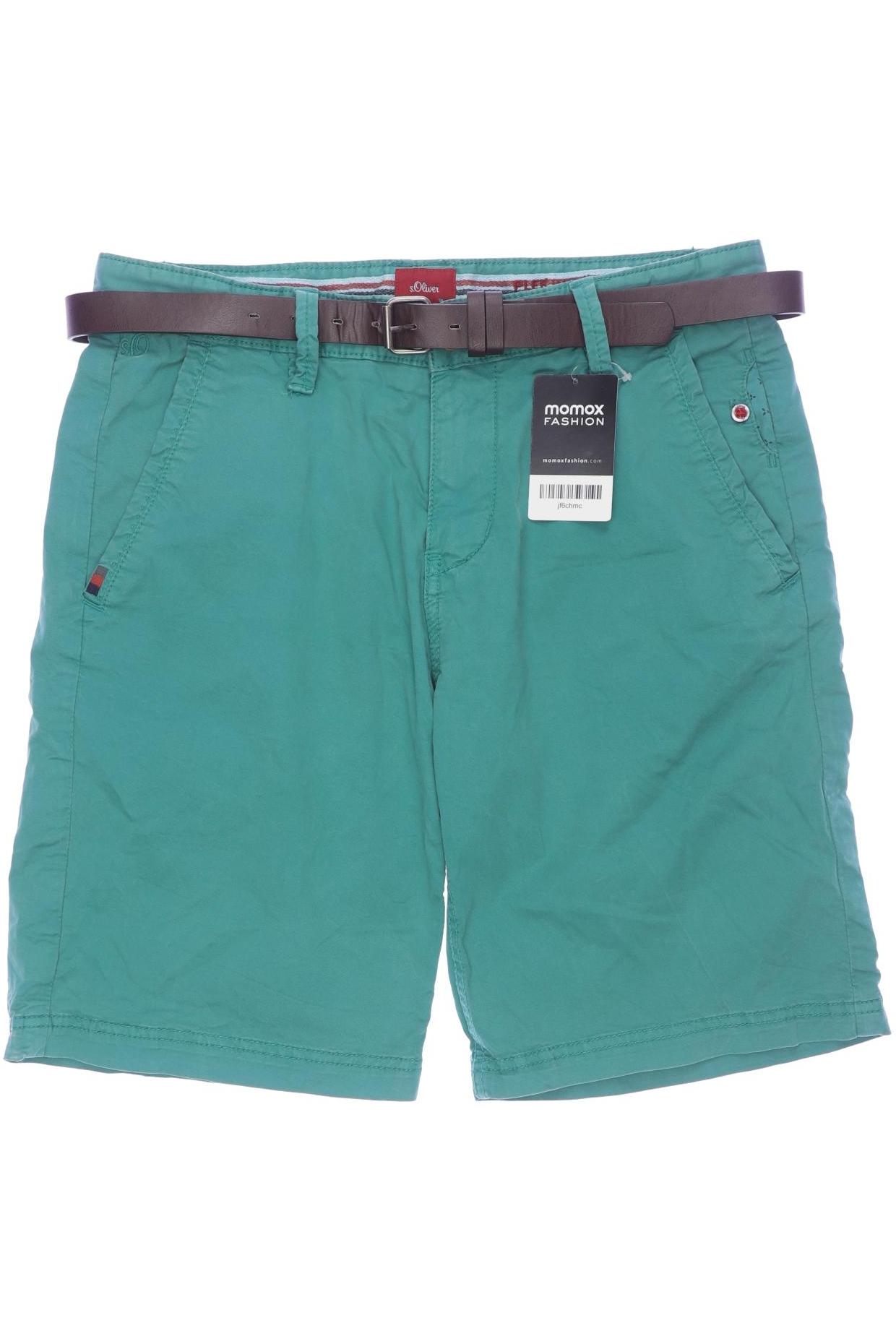 

s.Oliver Herren Shorts, grün, Gr. 28