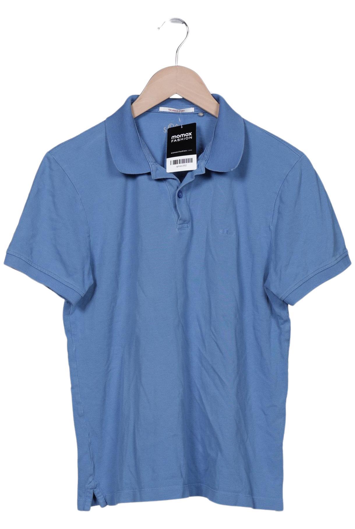 

s.Oliver Herren Poloshirt, blau, Gr. 52