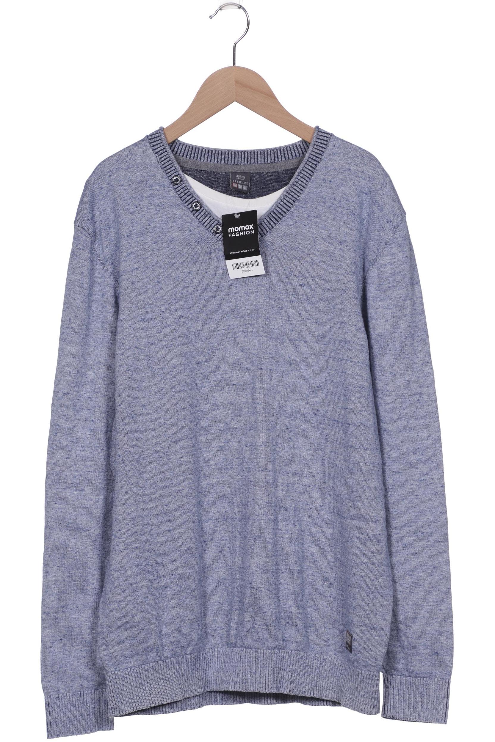 

s.Oliver Herren Pullover, marineblau, Gr. 54