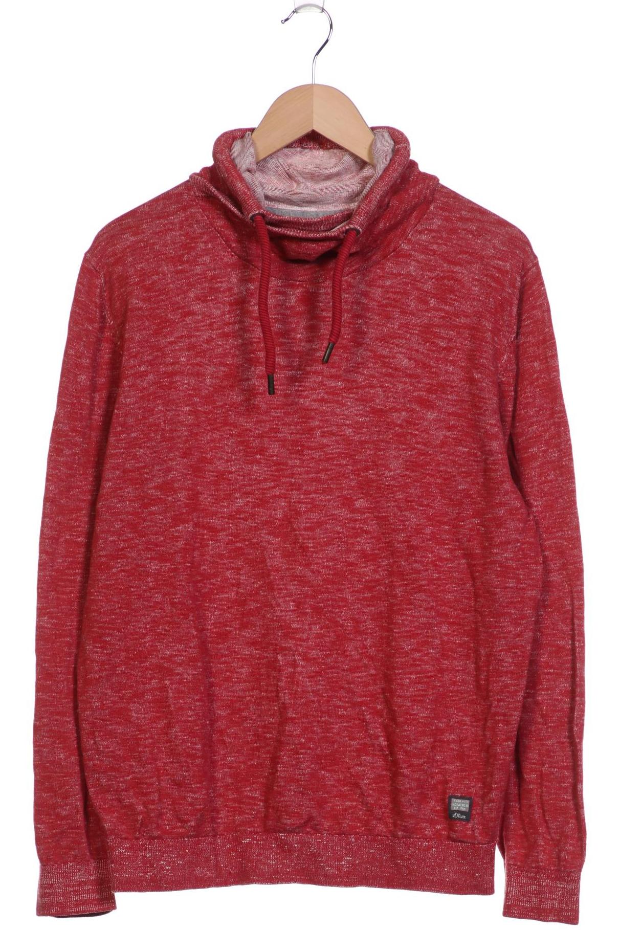 

s.Oliver Herren Sweatshirt, rot, Gr. 52